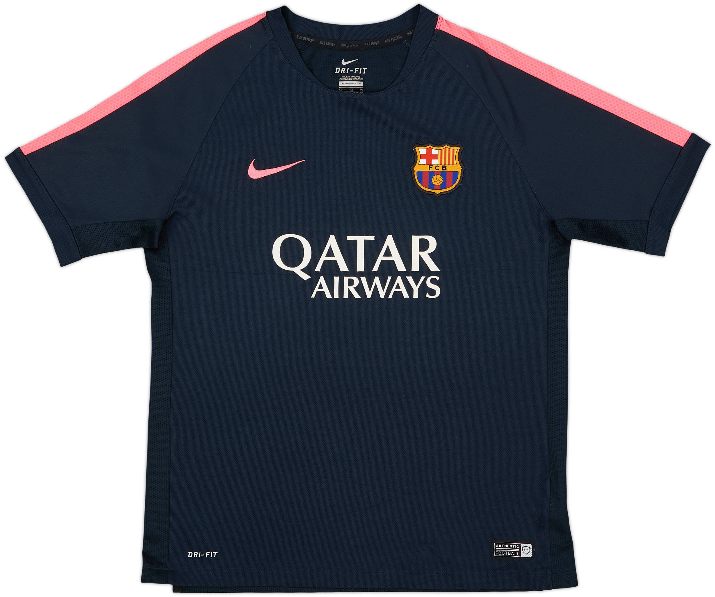 2014-15 Barcelona Nike Training Shirt - 9/10 - (XL.Boys)