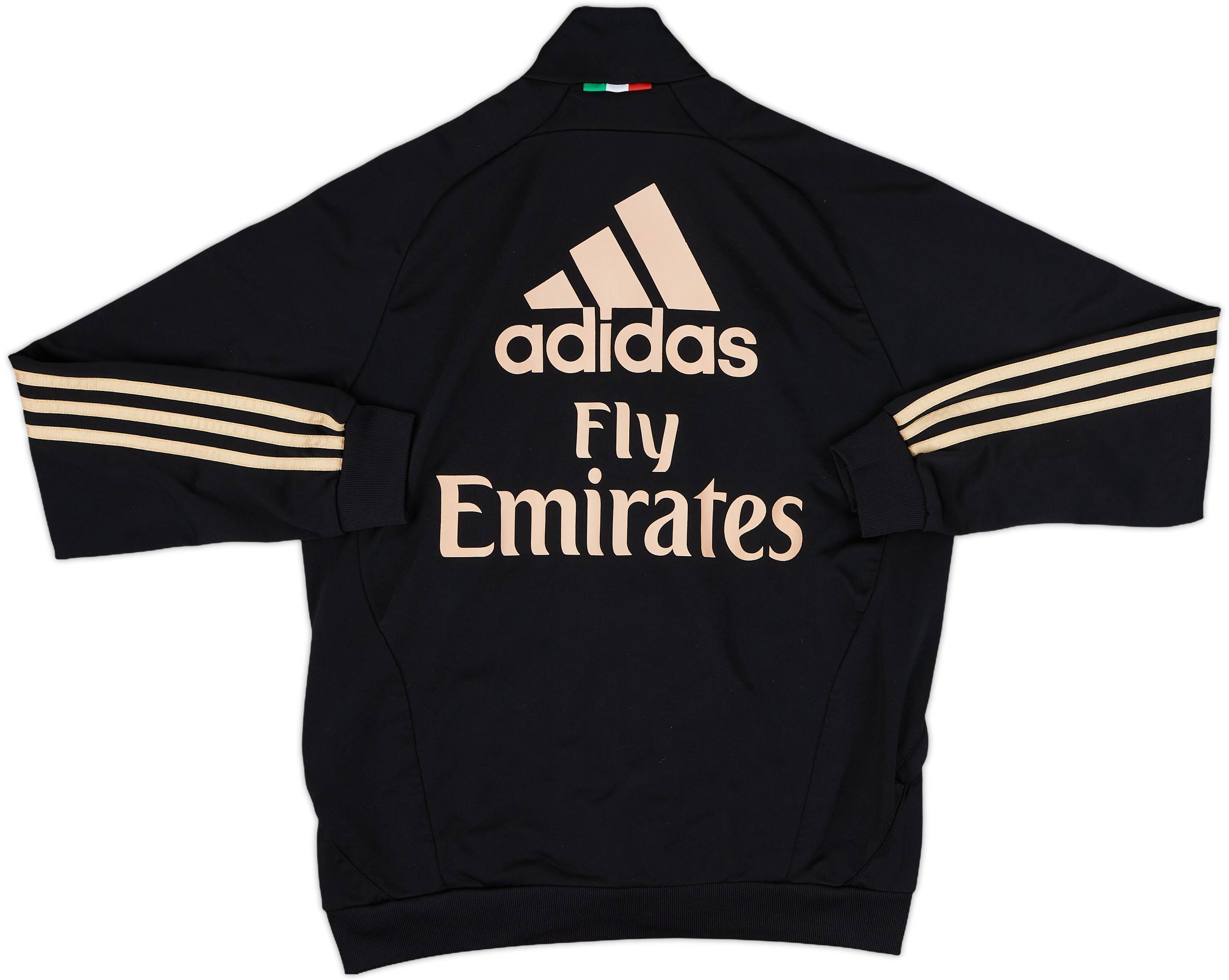 2010-11 AC Milan adidas Track Jacket - 8/10 - (XL.Boys)