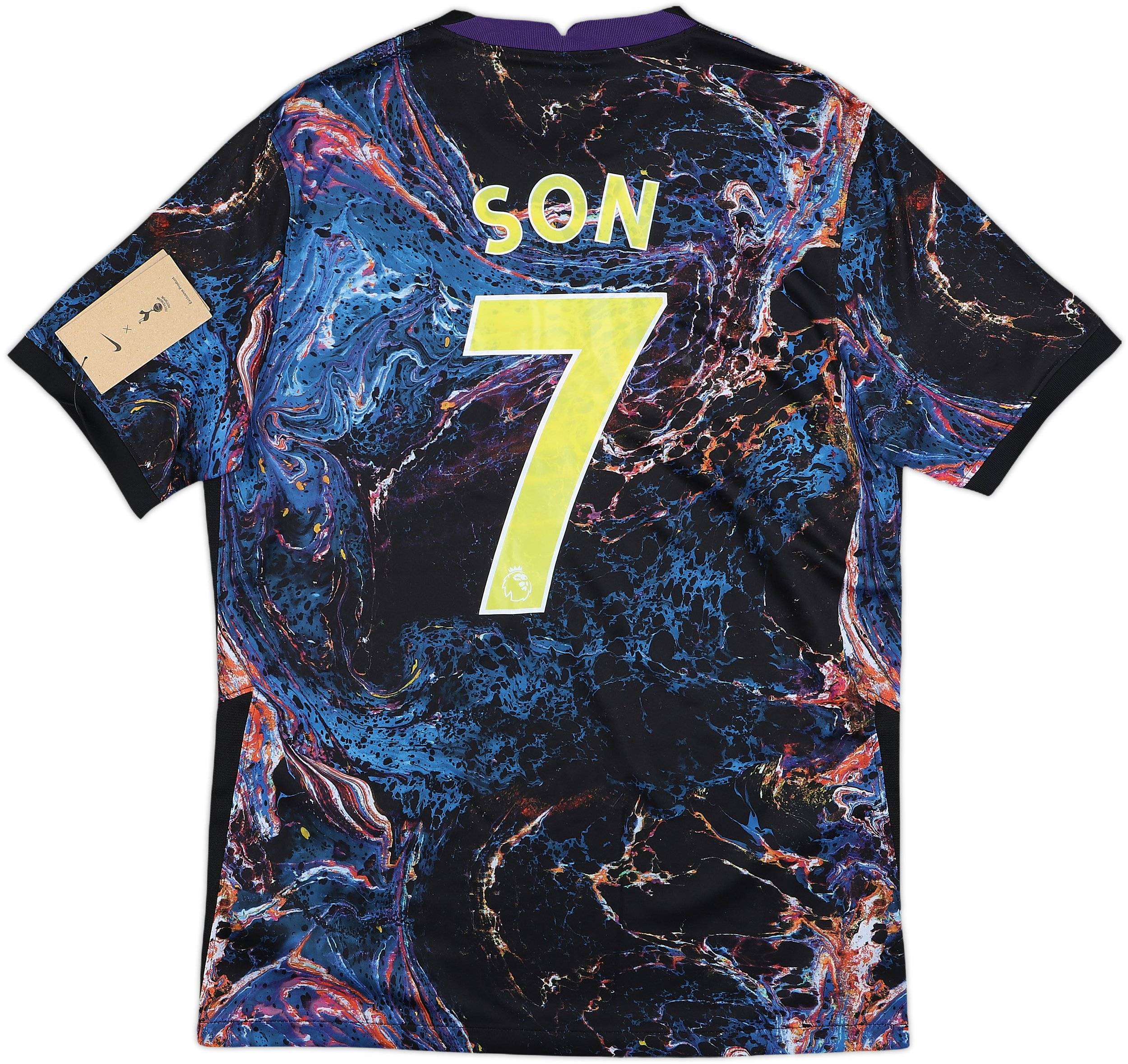 2021-22 Tottenham Away Shirt Son #7 (M)