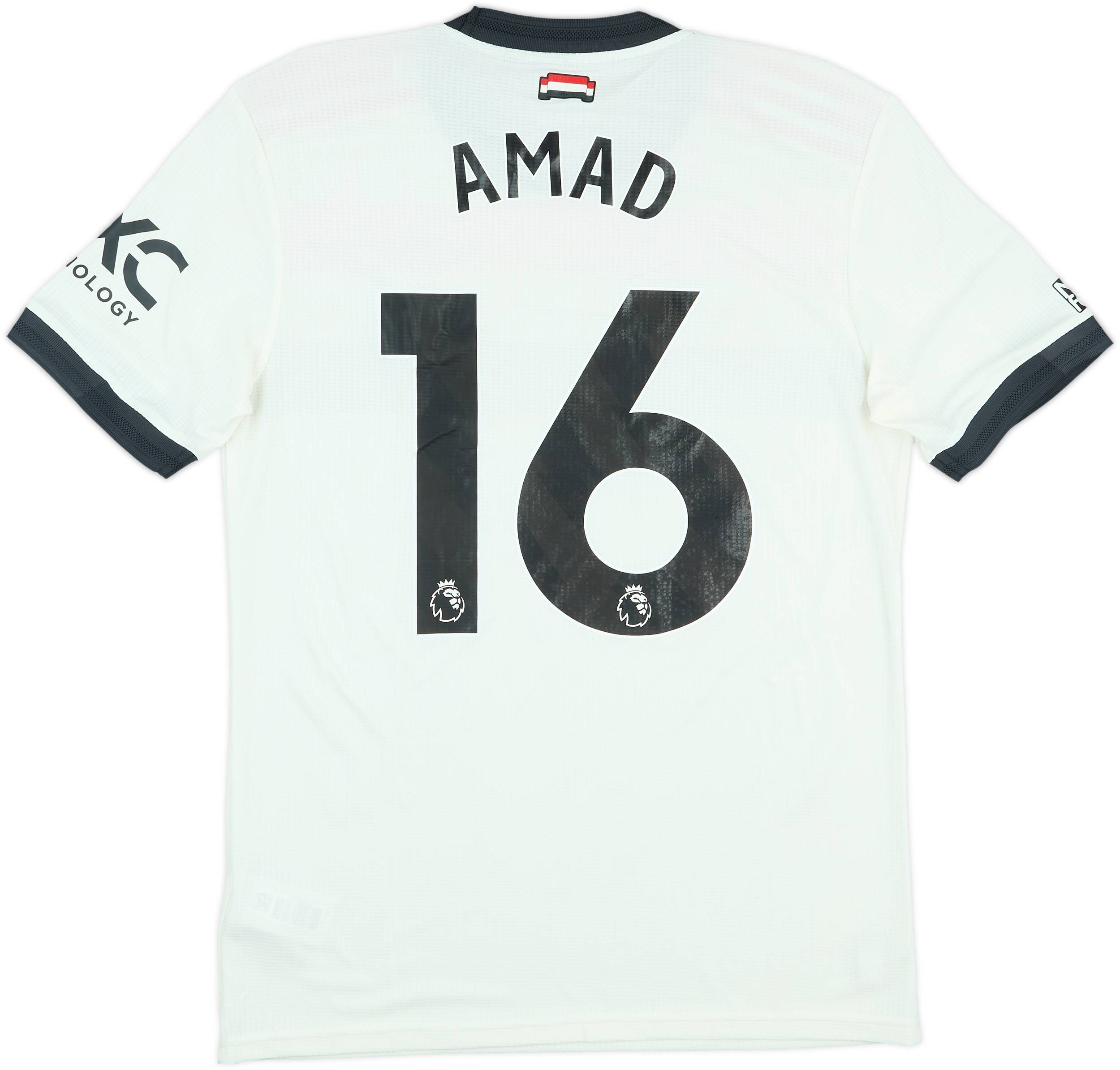 2024-25 Manchester United Match Issue Third Shirt Amad #16