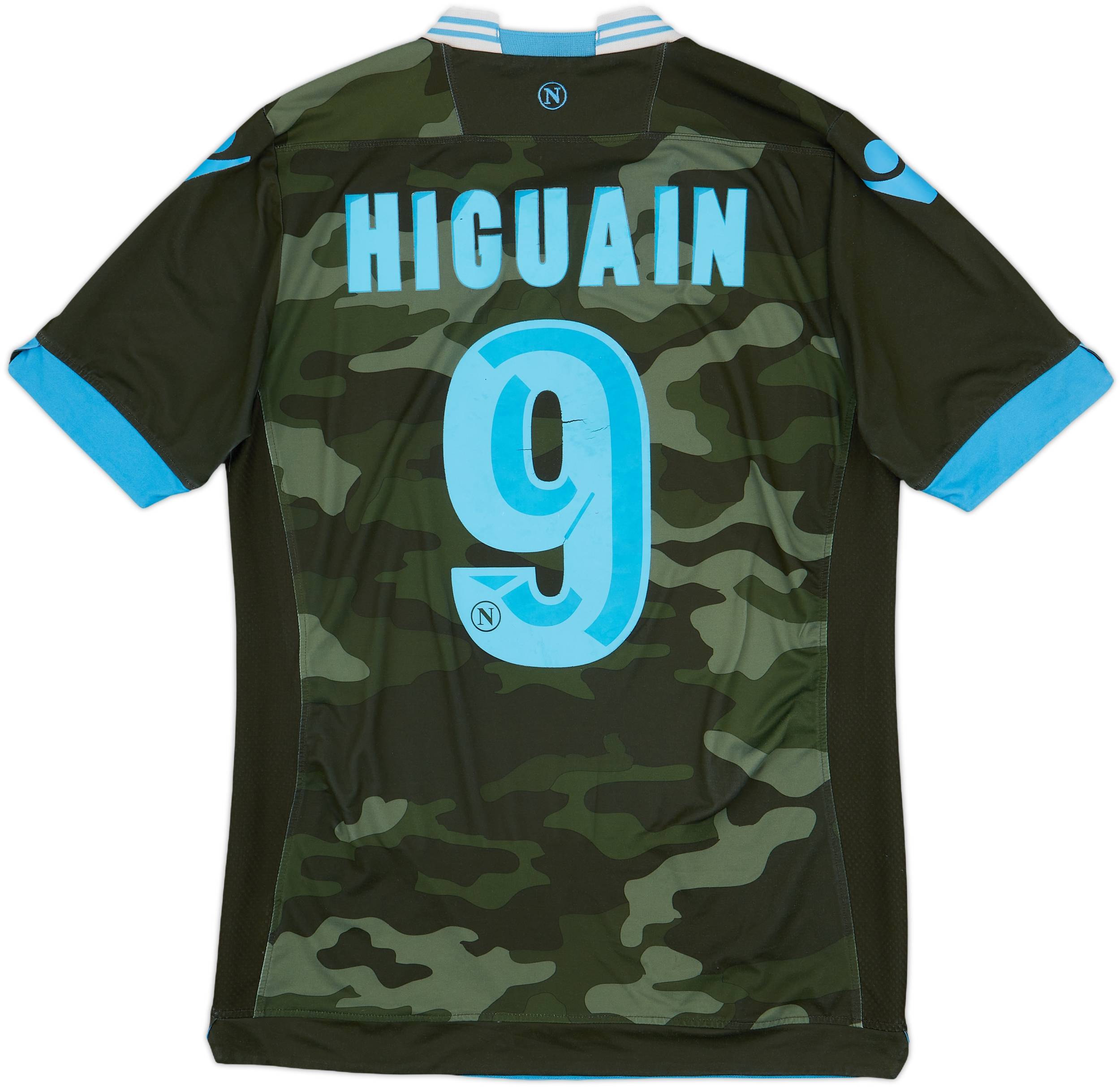 2013-14 Napoli Away Shirt Higuain #9 - 6/10 - (L)