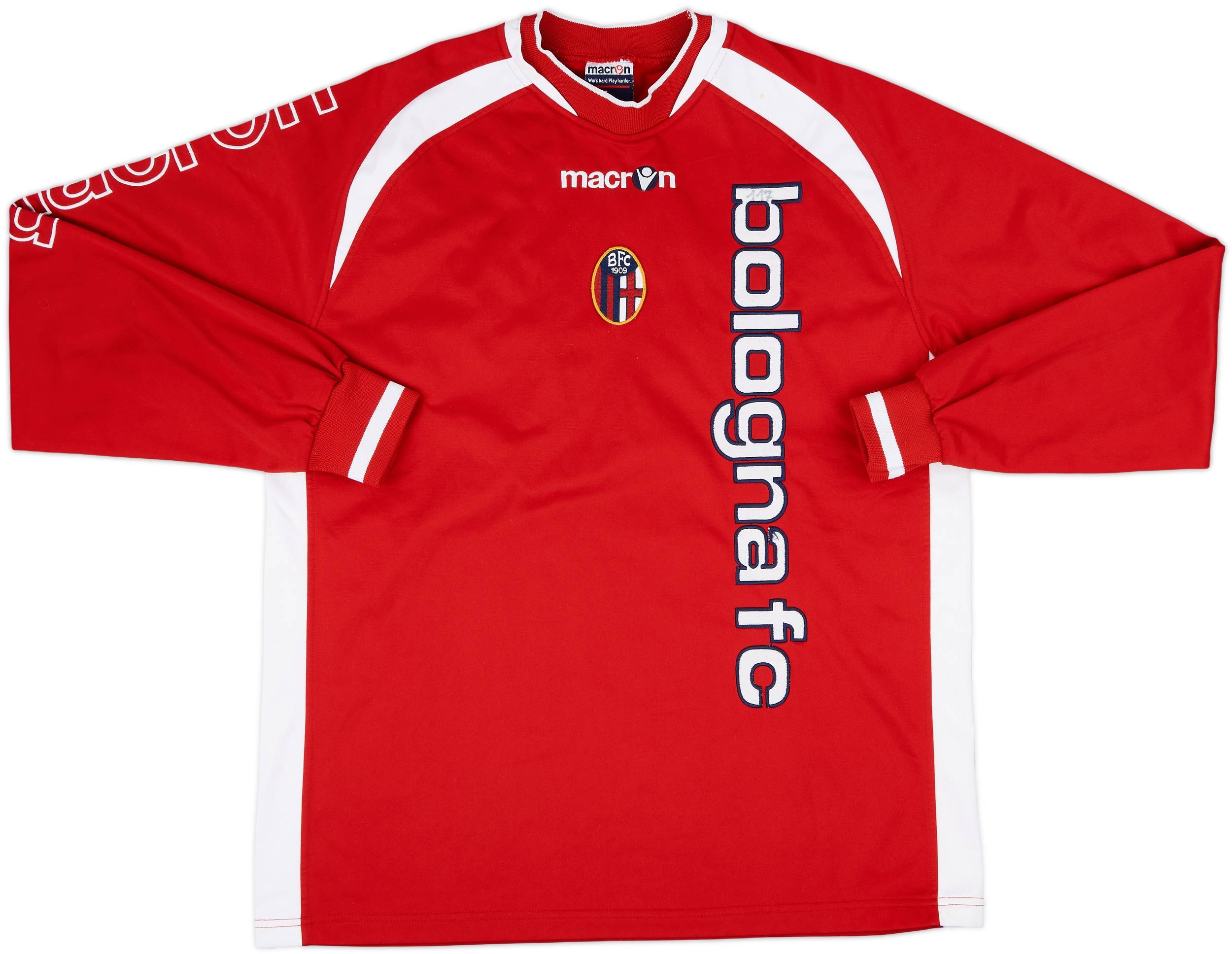 2004-05 Bologna Macron Sweat Top - 8/10 - (L)
