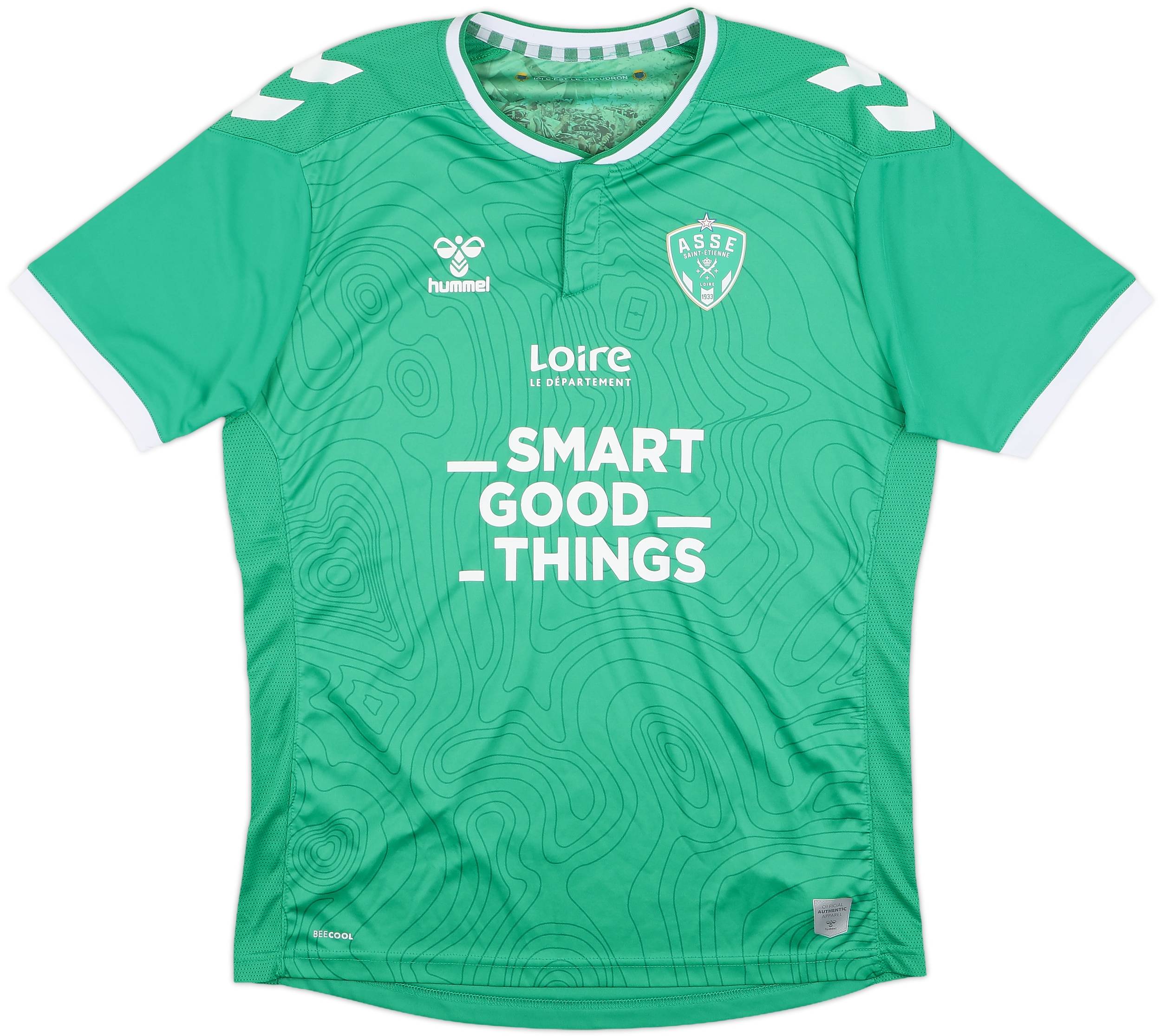 2022-23 Saint Etienne Home Shirt - 8/10 - (L)