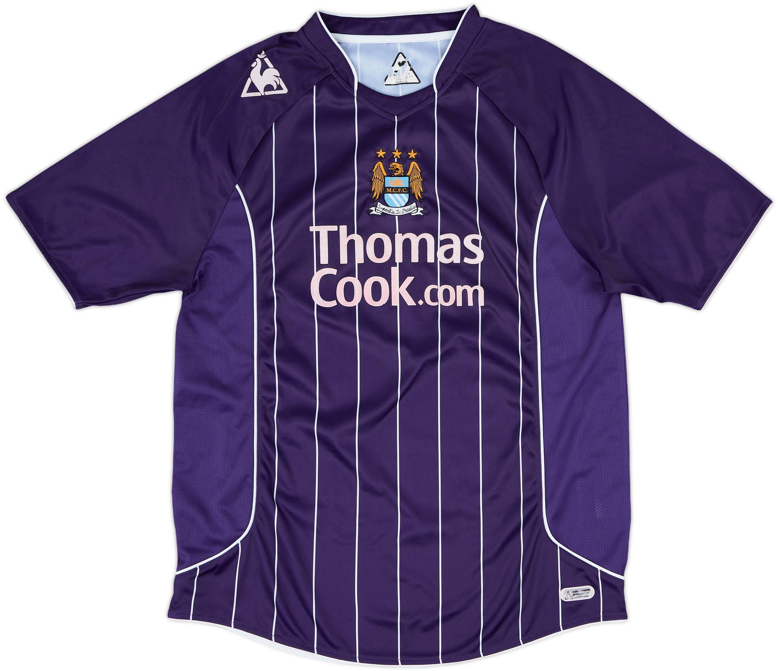 2007-08 Manchester City Away Shirt - 5/10 - (L)