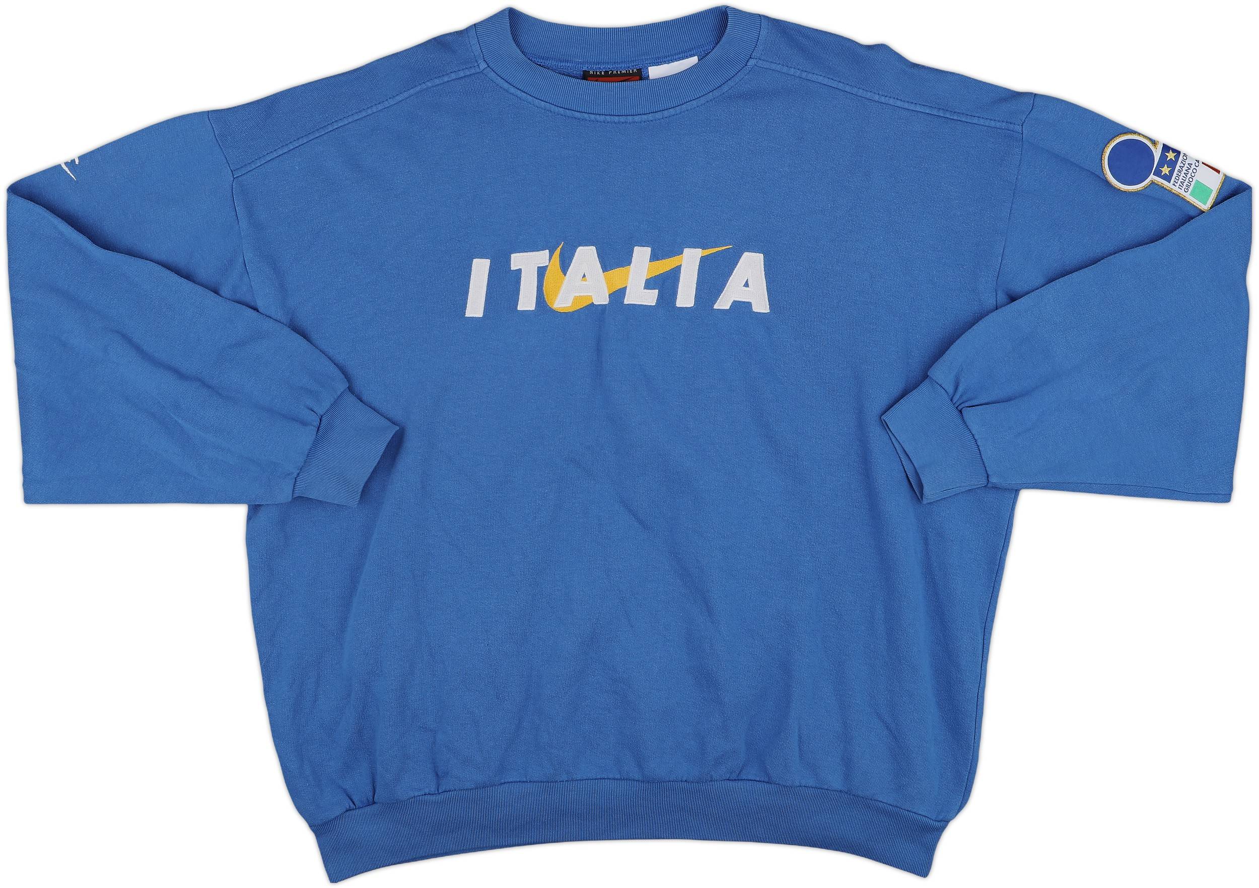 1995-96 Italy Nike Sweat Top - 8/10 - (L)
