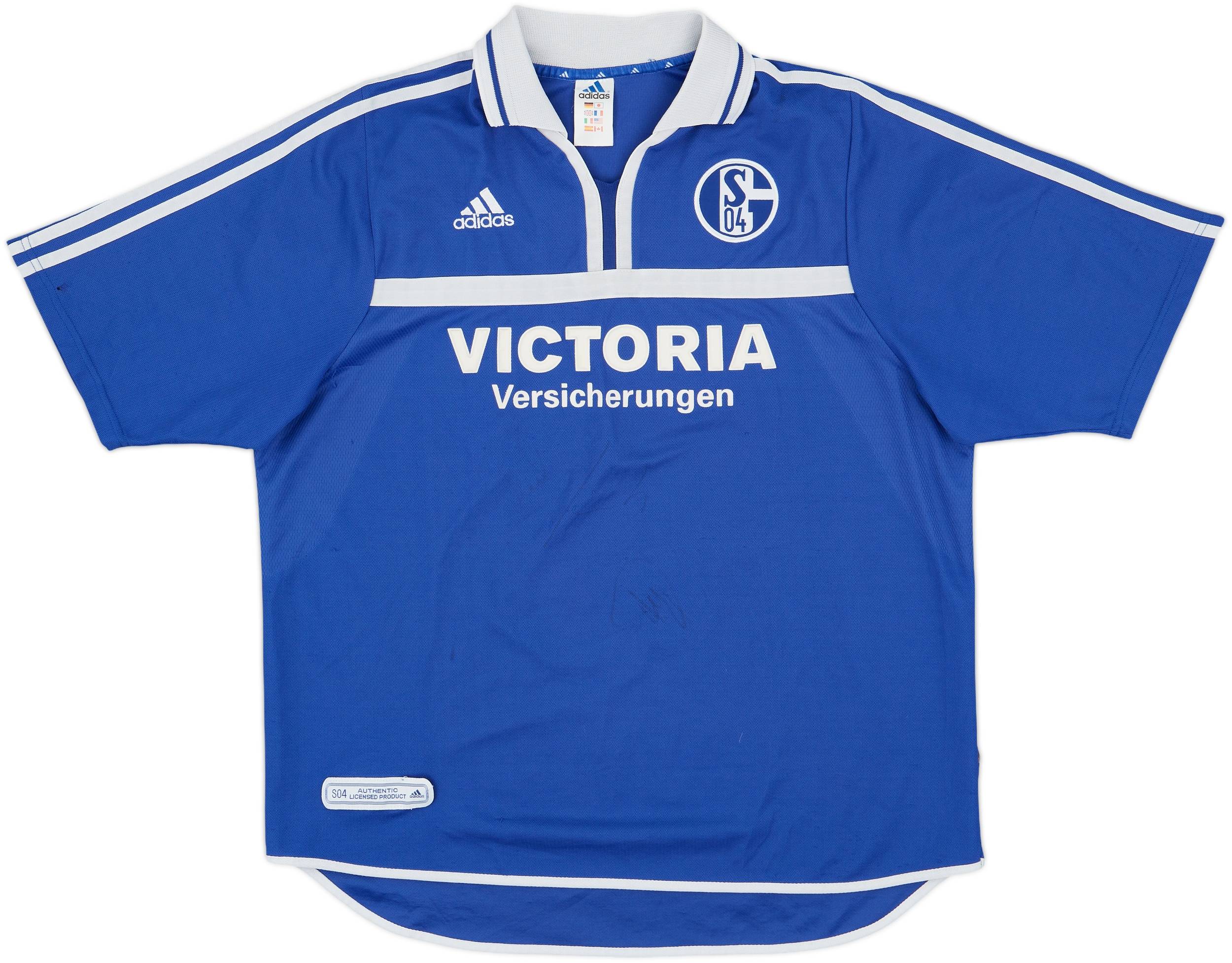 2001-02 Schalke Home Shirt - 4/10 - (XL)