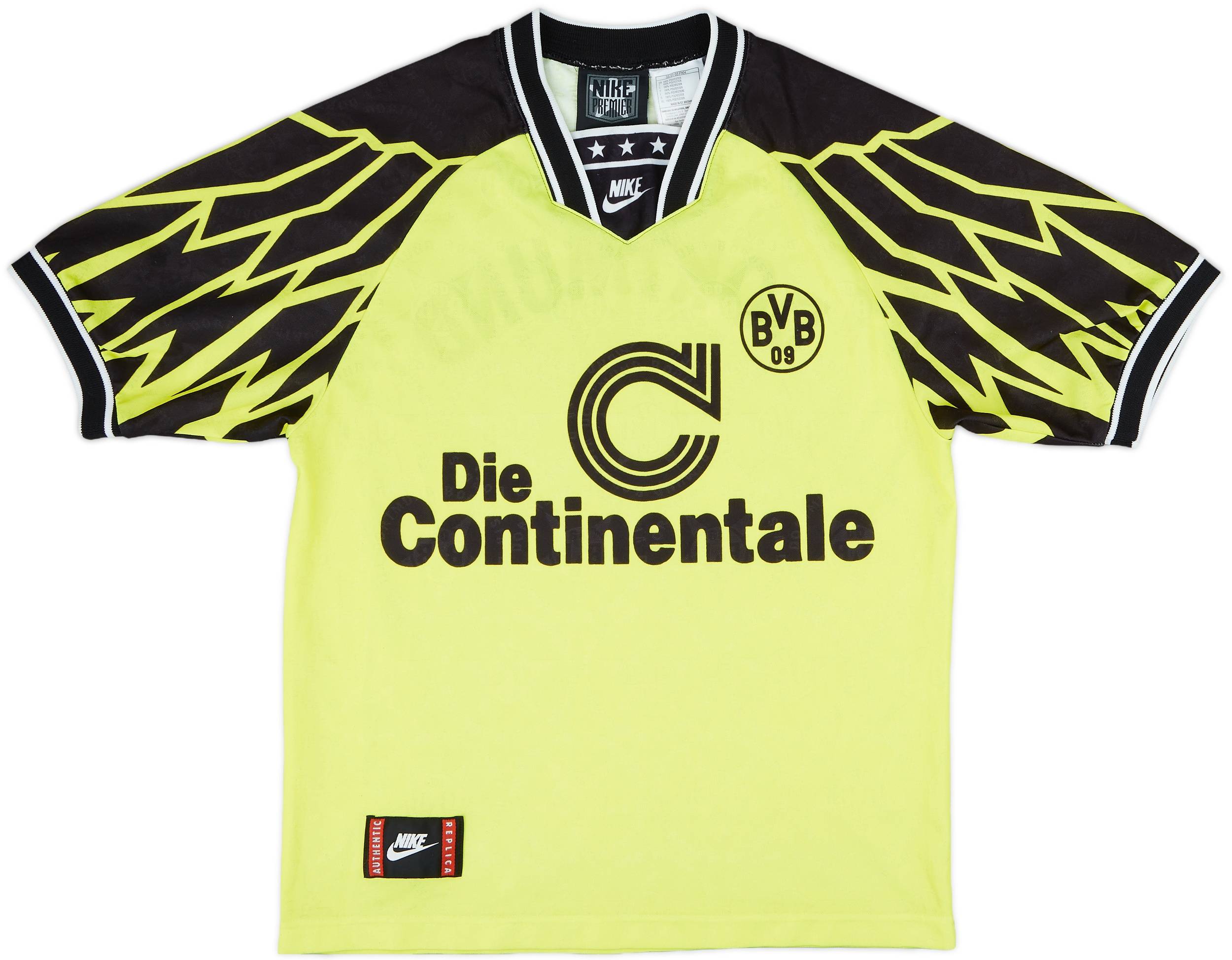 1994-95 Borussia Dortmund Home Shirt - 8/10 - (S)