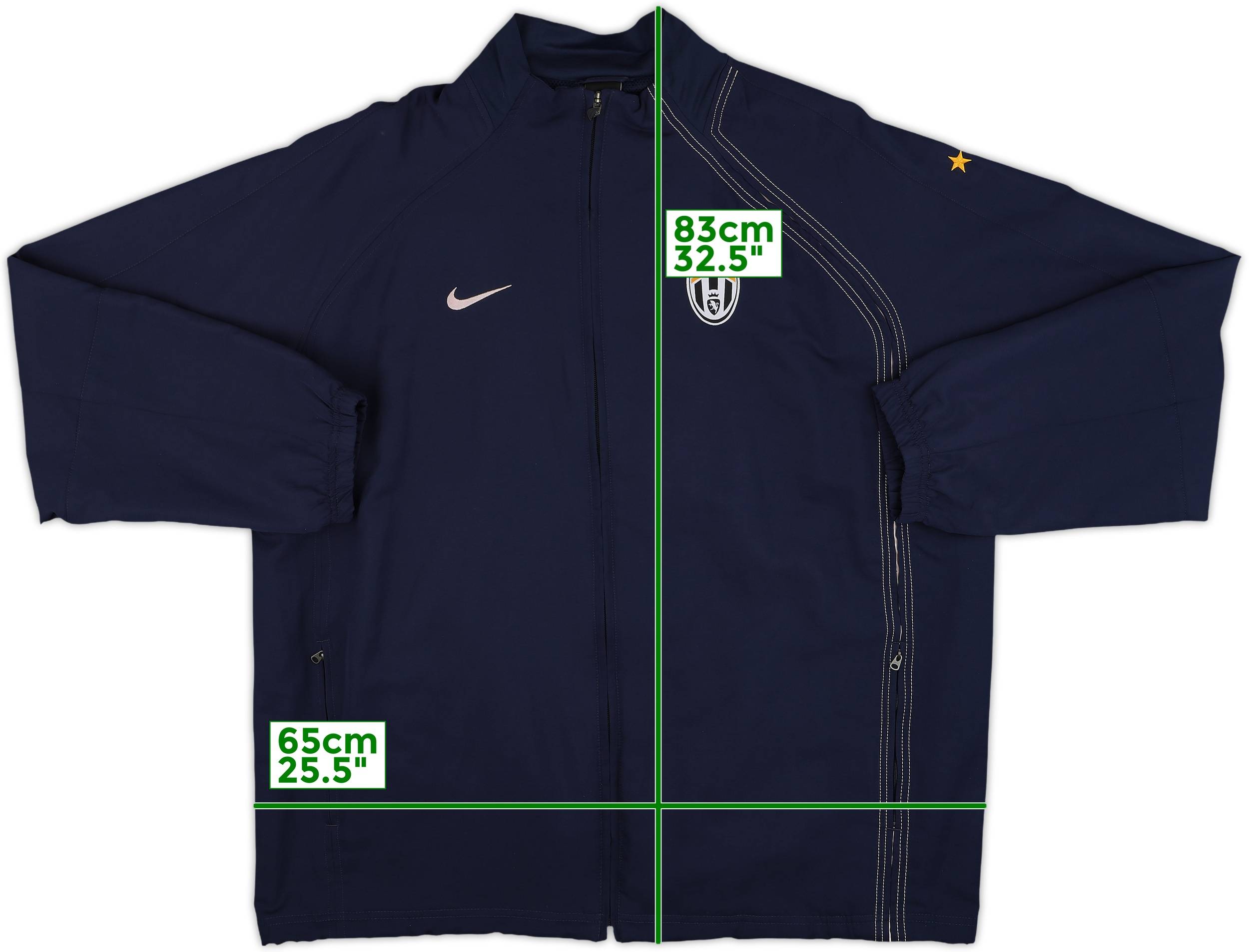 Nike Juventus ジャケット ネイビー 2004-05 Juventus Nike Track Jacket - 9/10 - (XXL)