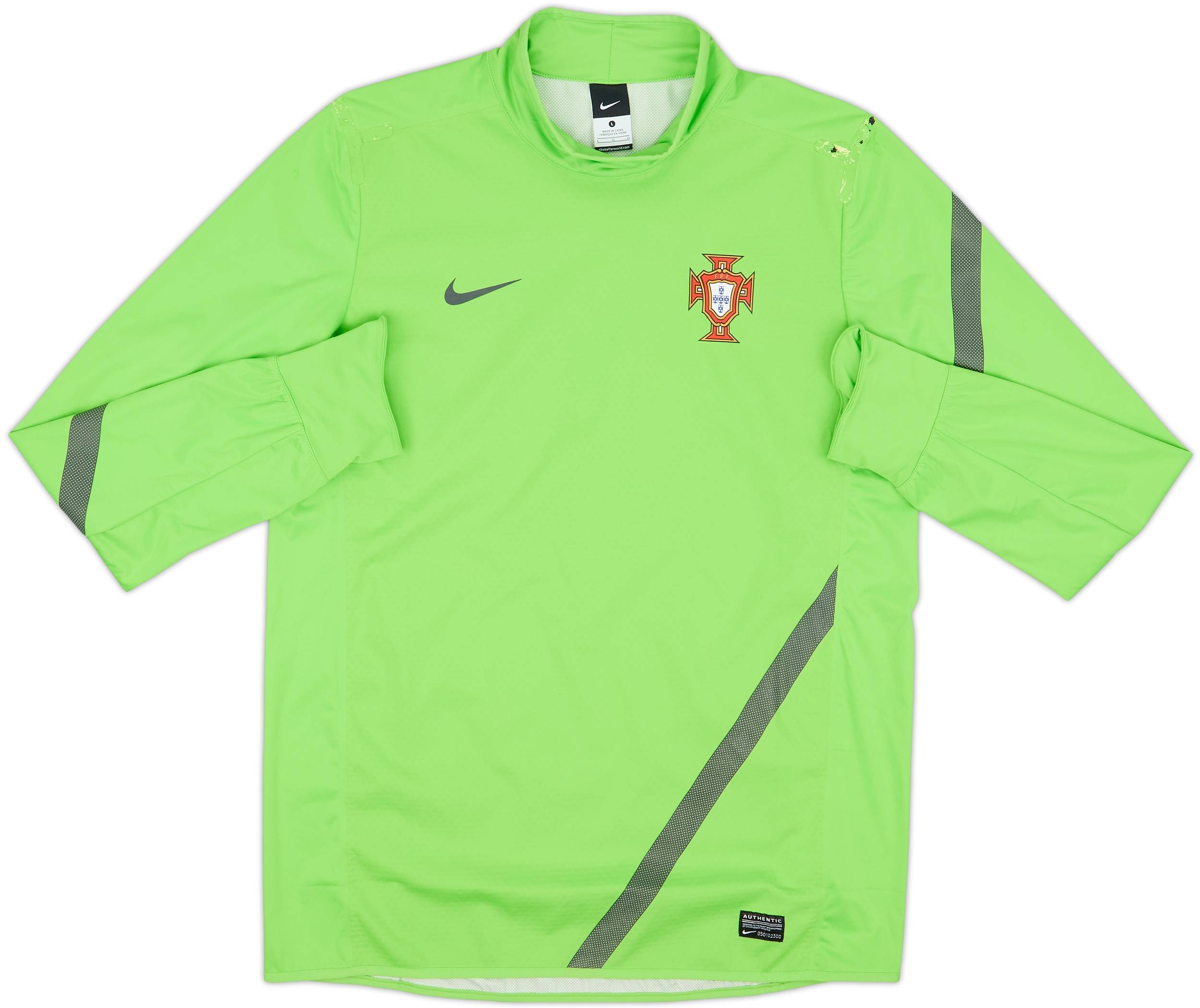 2012-13 Portugal Nike Player Issue Drill Top - 6/10 - (L)