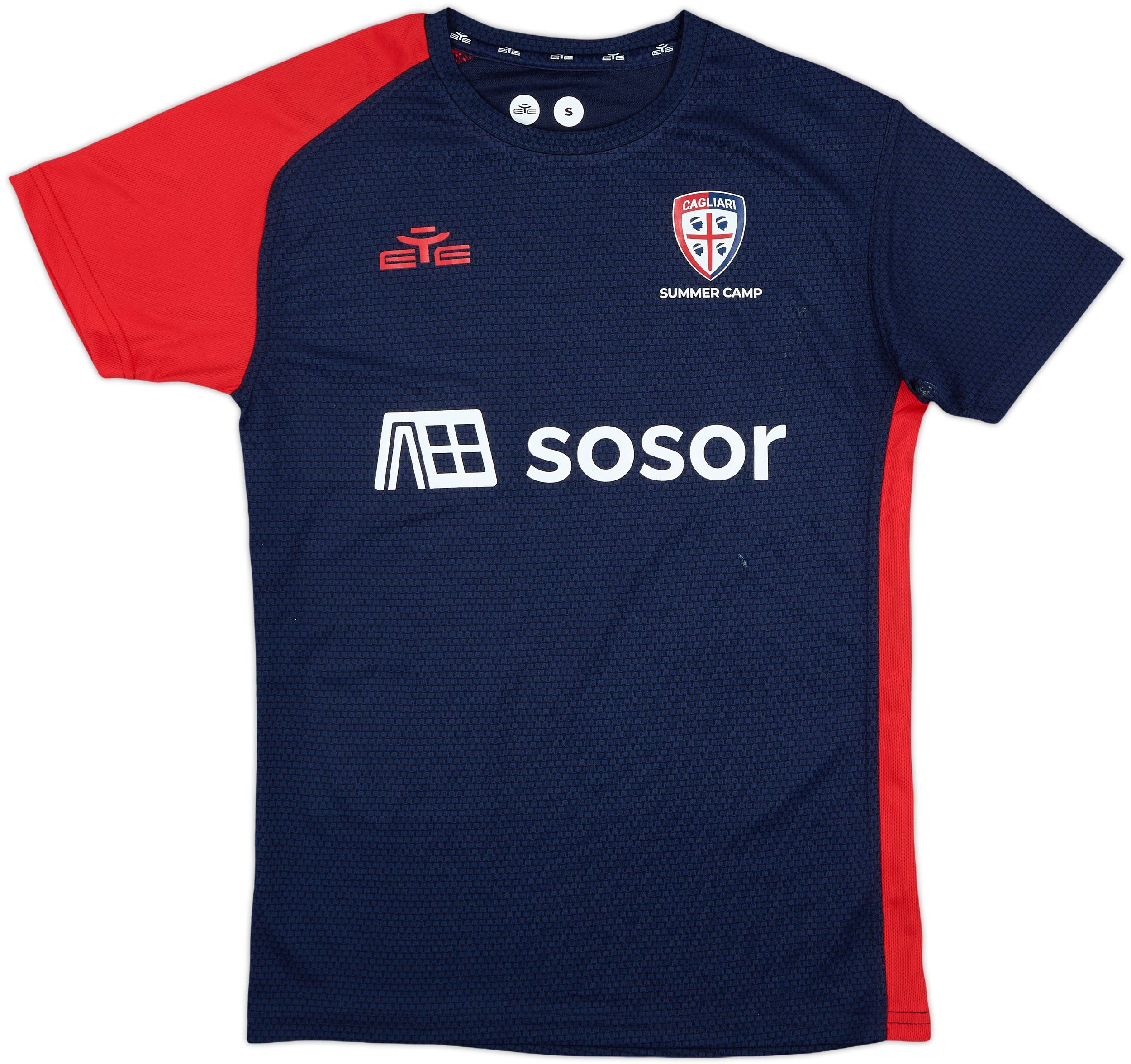 2023-24 Cagliari Eye Training Shirt - 6/10 - (S)