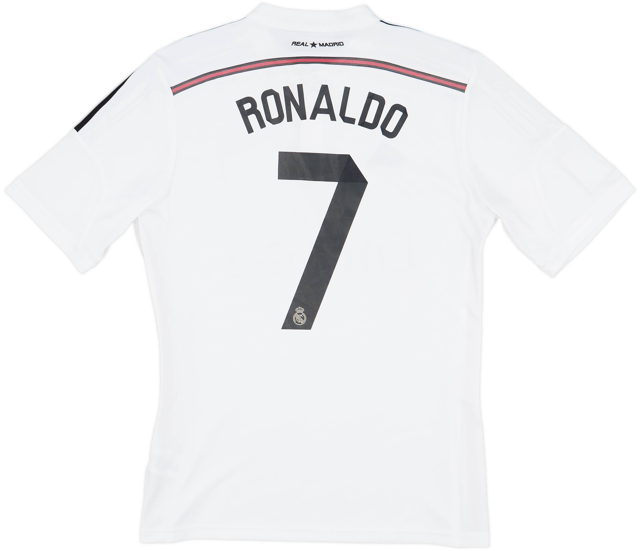 2014-15 Real Madrid Home Shirt Ronaldo #7 - 7/10 - (M)