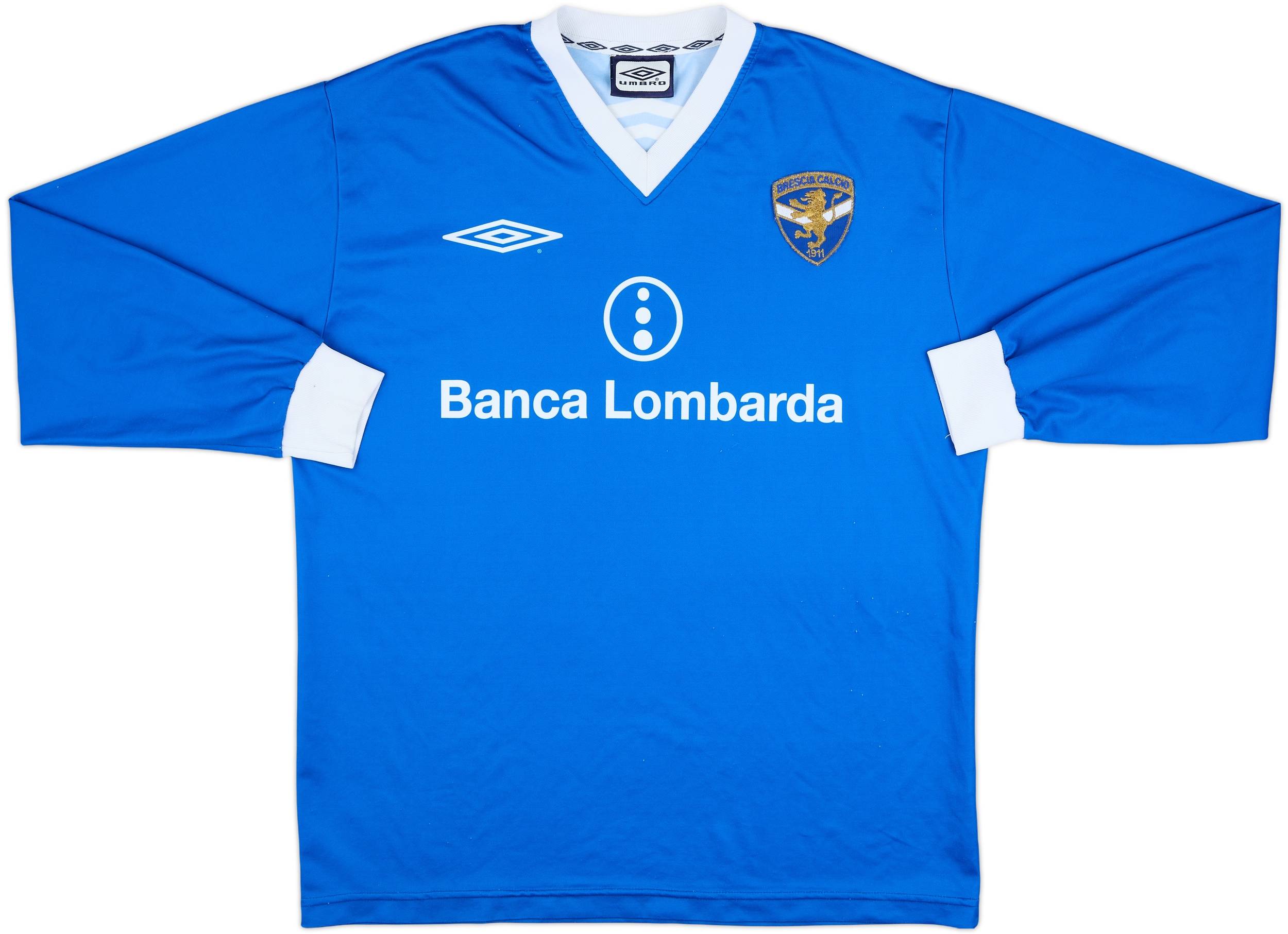 2002-03 Brescia Umbro Training L/S Shirt - 7/10 - (L)