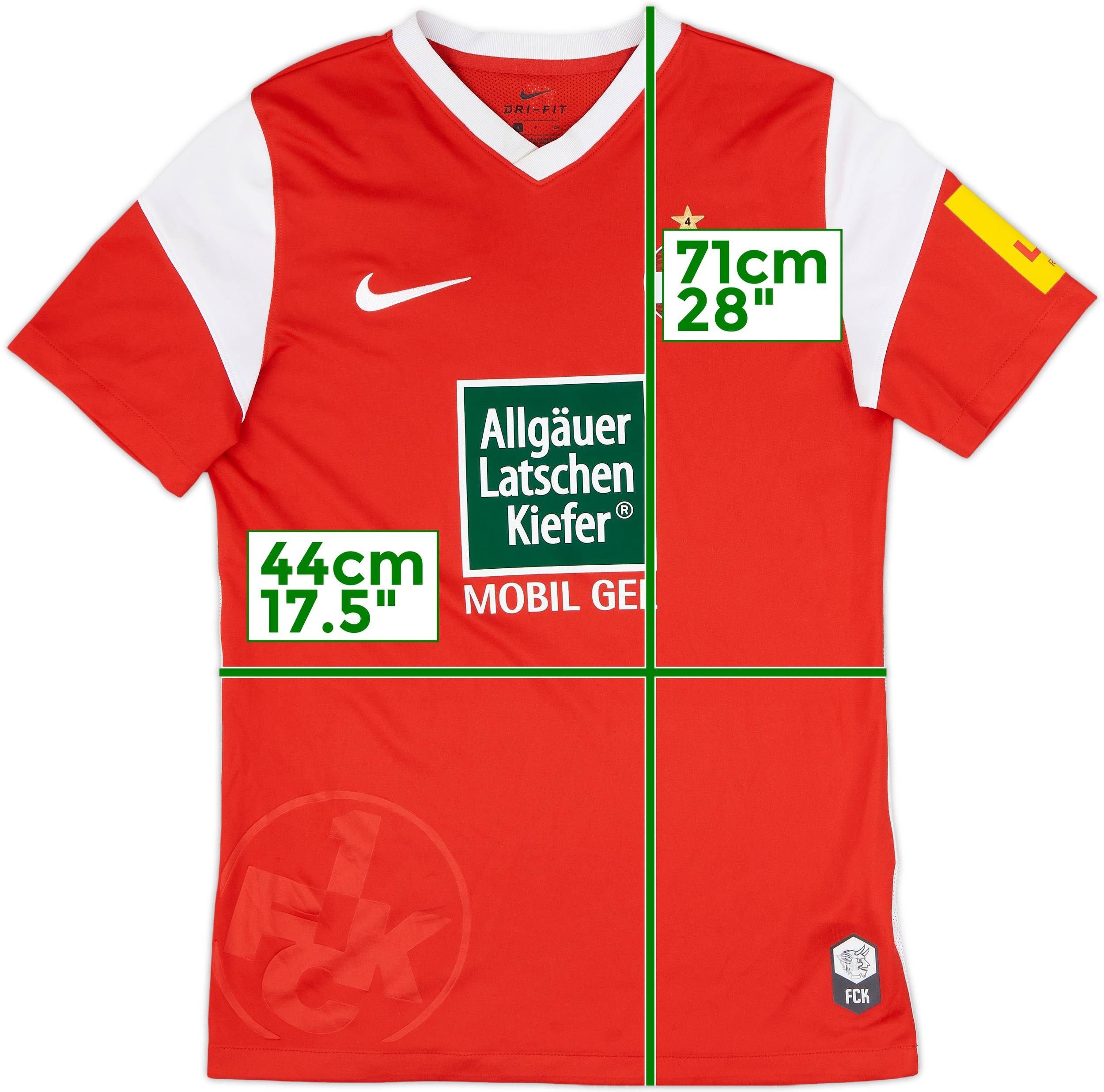 2021-22 Kaiserslautern Home Shirt - 9/10 - (S)