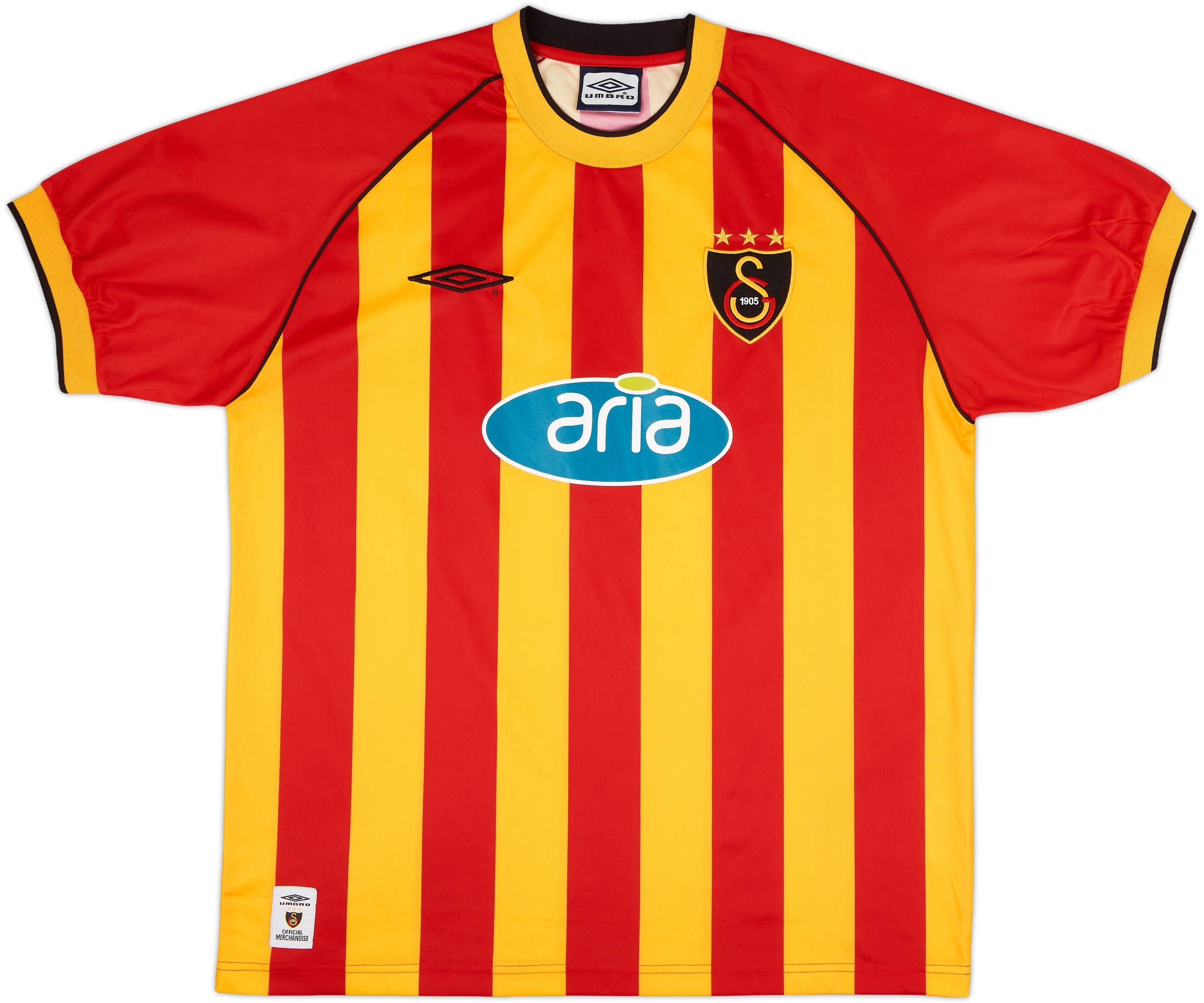 2002-03 Galatasaray Home Shirt - 8/10 - (L)
