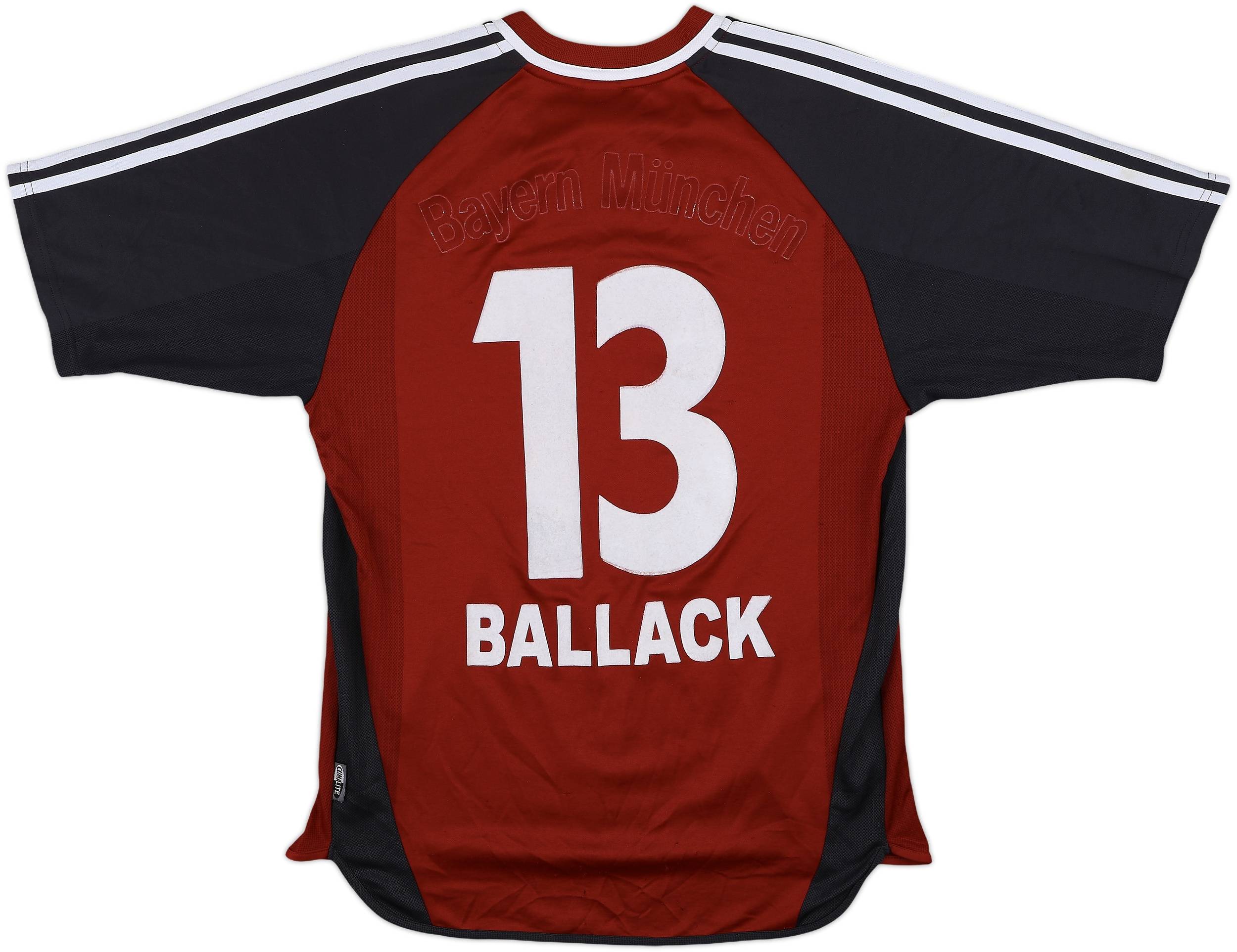 2002-03 Bayern Munich Home Shirt Ballack #13 - 4/10 - (M)