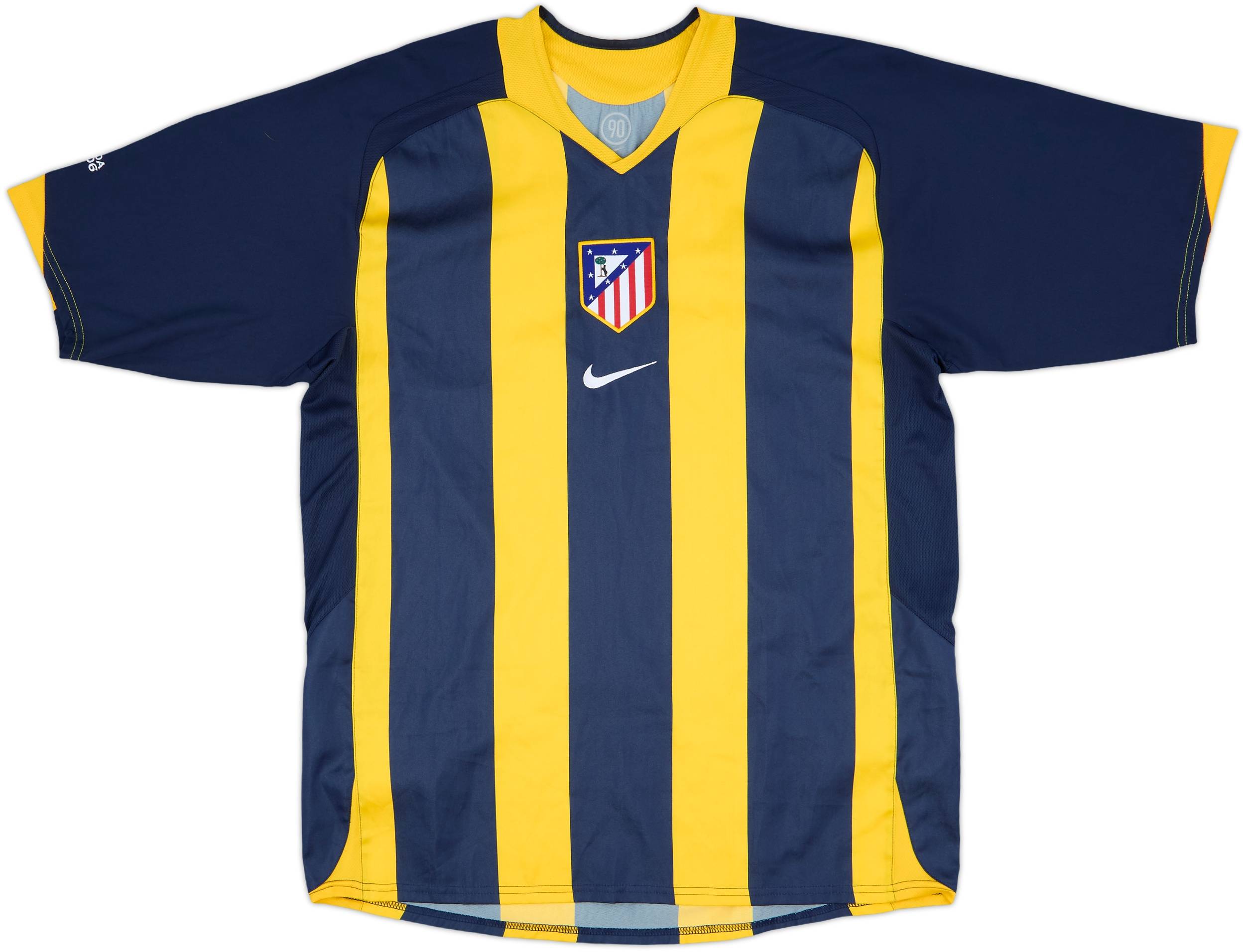 2005-06 Atletico Madrid Away Shirt - 8/10 - (L)