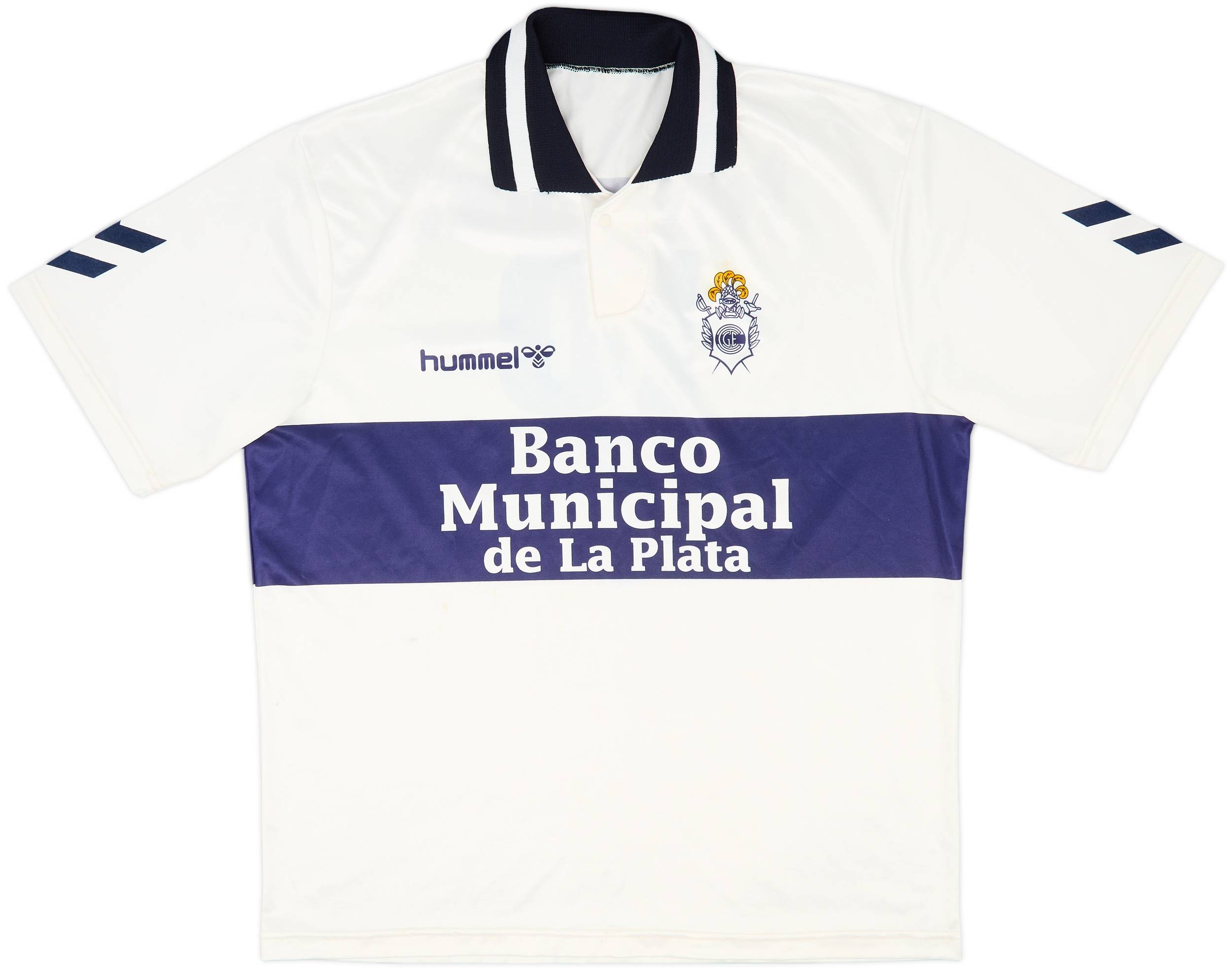 1993-95 Gimnasia y Esgrima La Plata Home Shirt #10 - 6/10 - (XL)