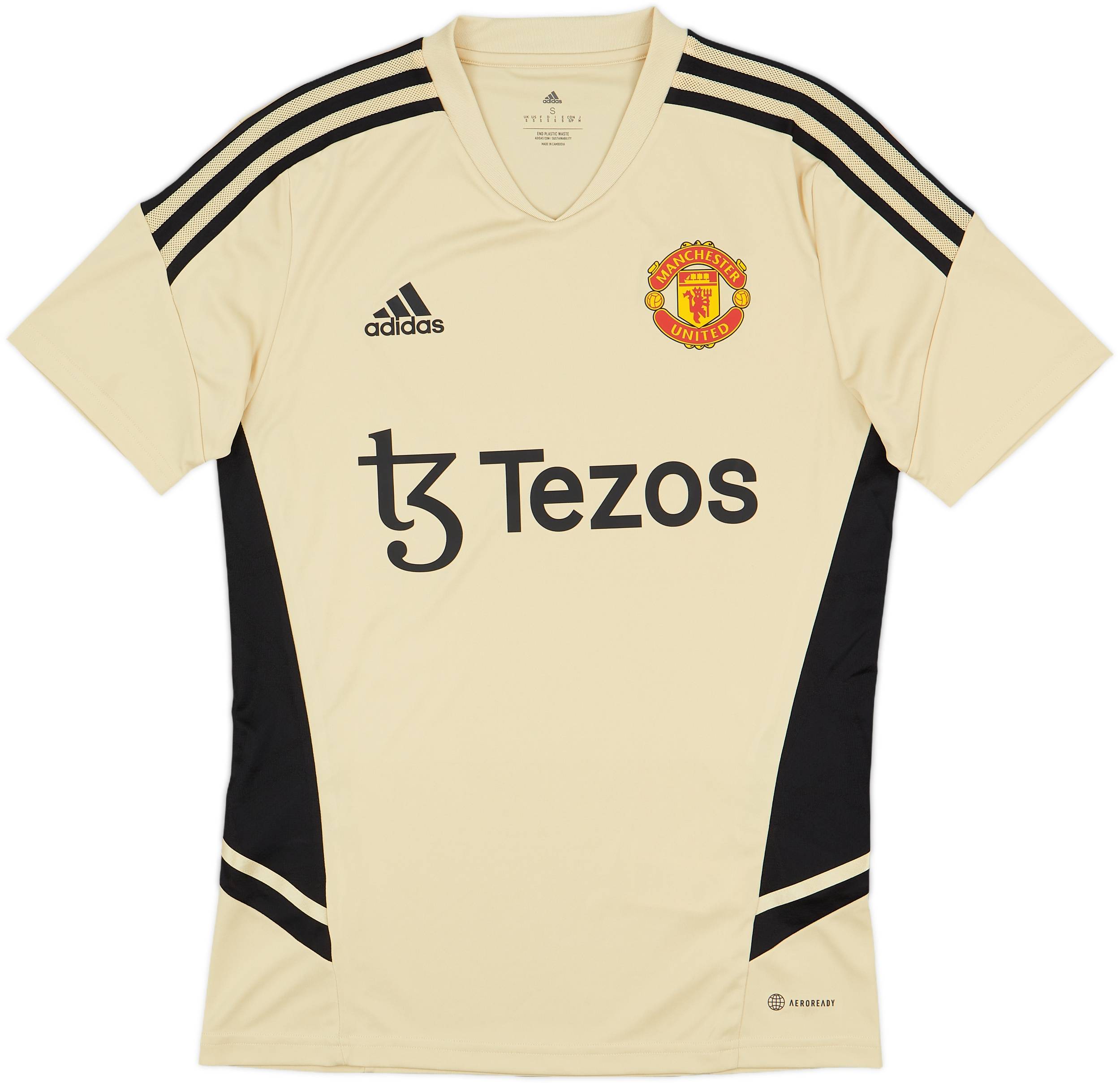 2022-23 Manchester United adidas Training Shirt - 10/10 - (S)