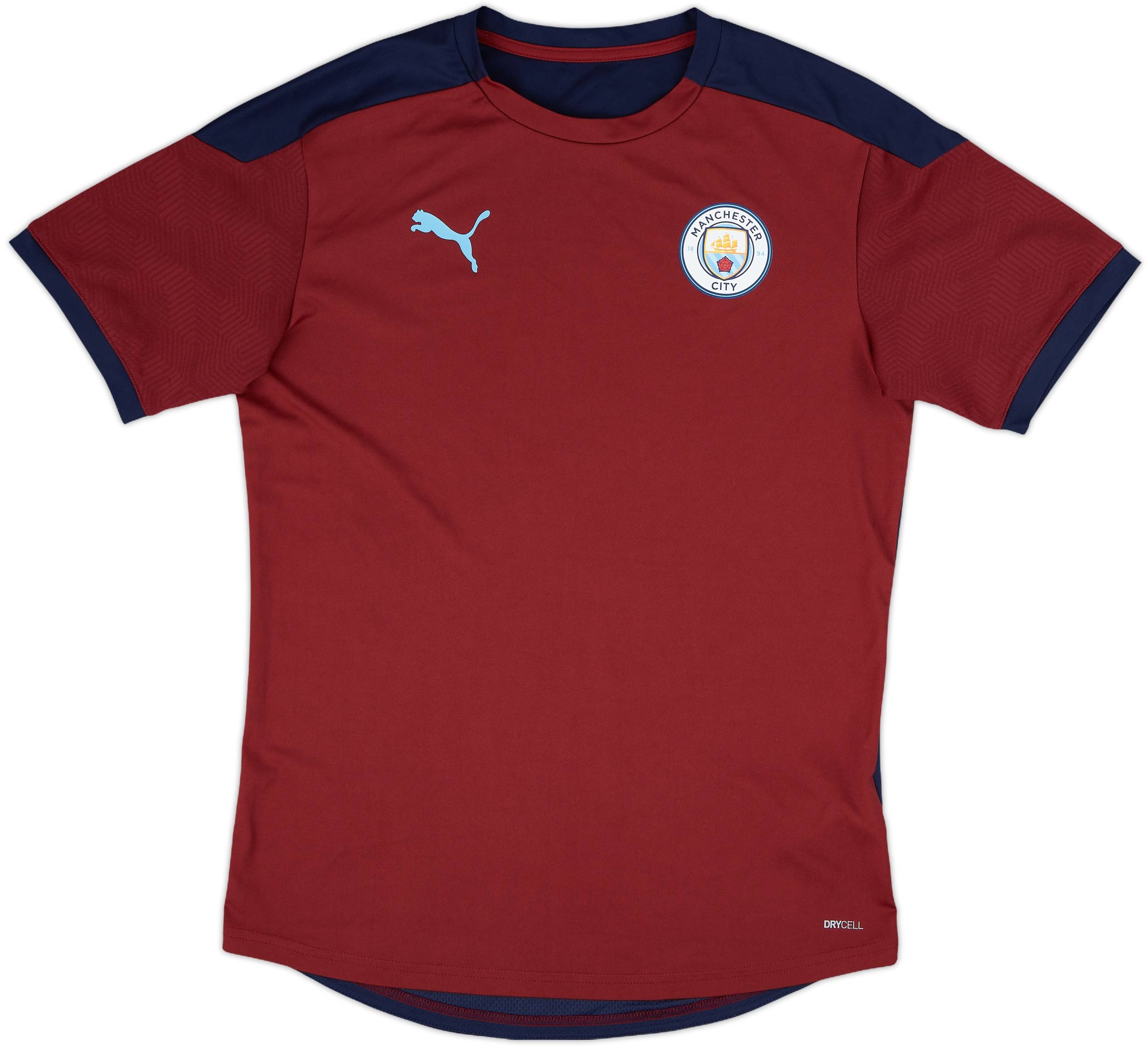 2020-21 Manchester City Puma Training Shirt - 8/10 - (M)