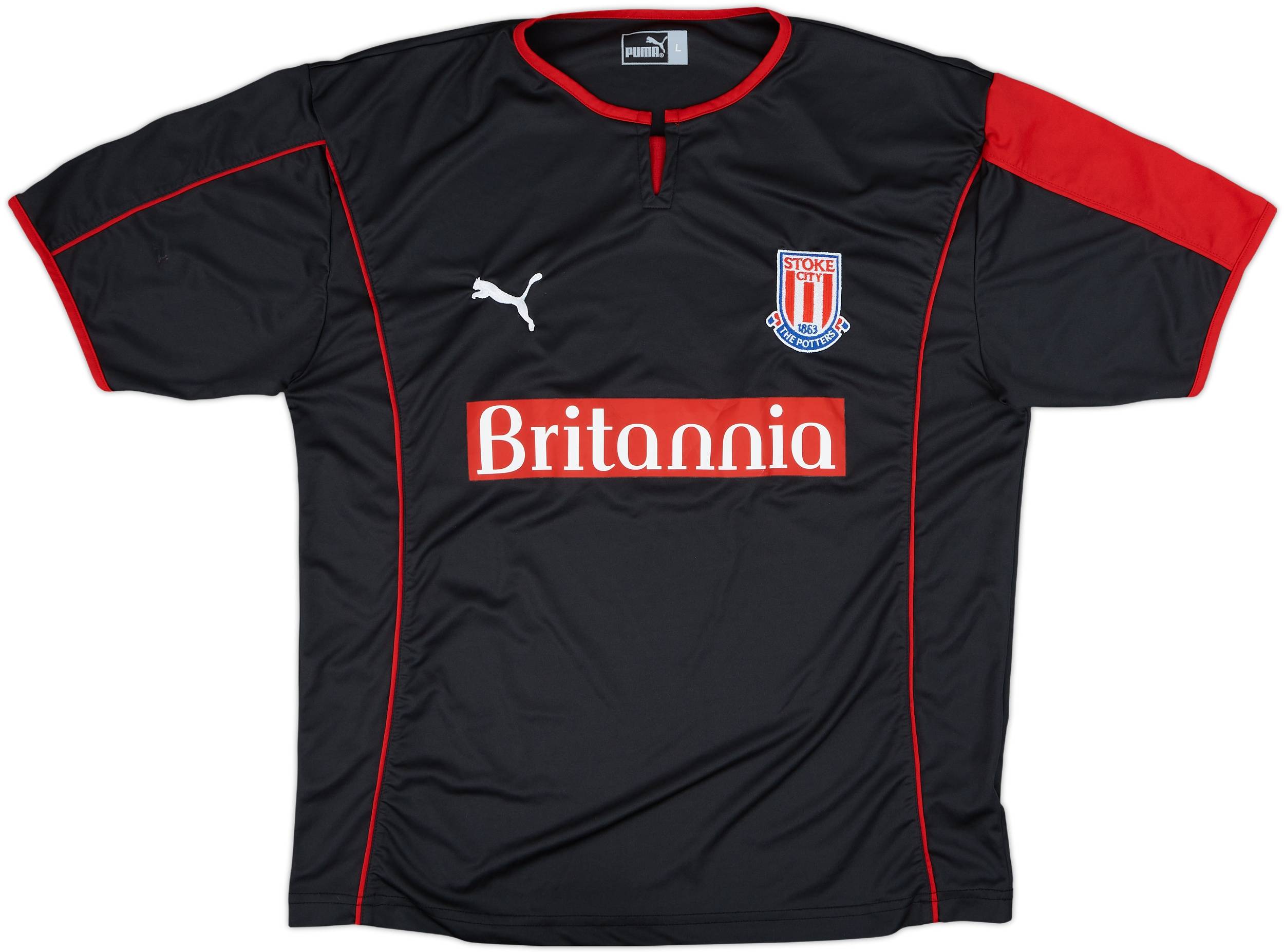 2005-06 Stoke City Away Shirt - 8/10 - (L)