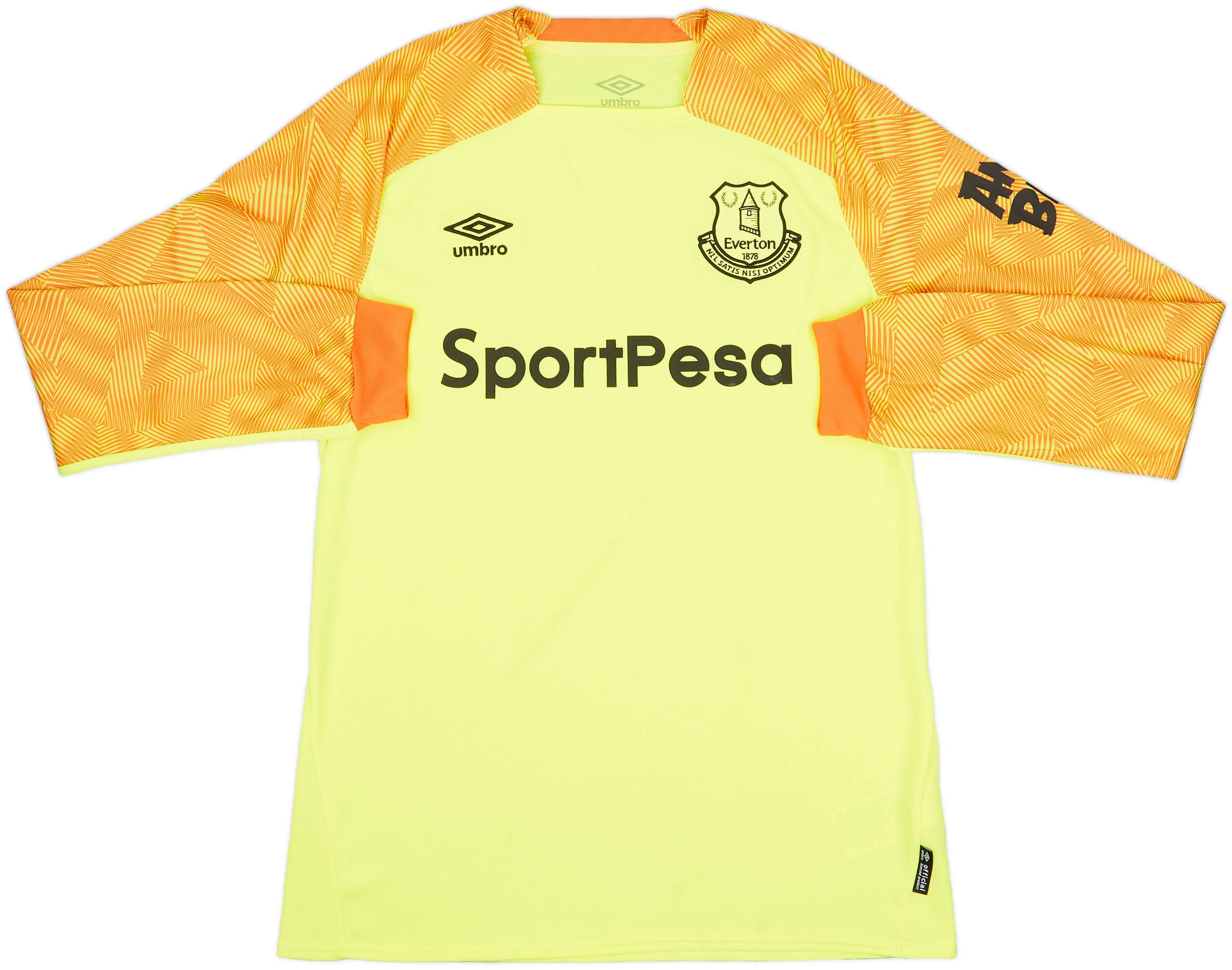 2018-19 Everton GK Shirt - 8/10 - (M)
