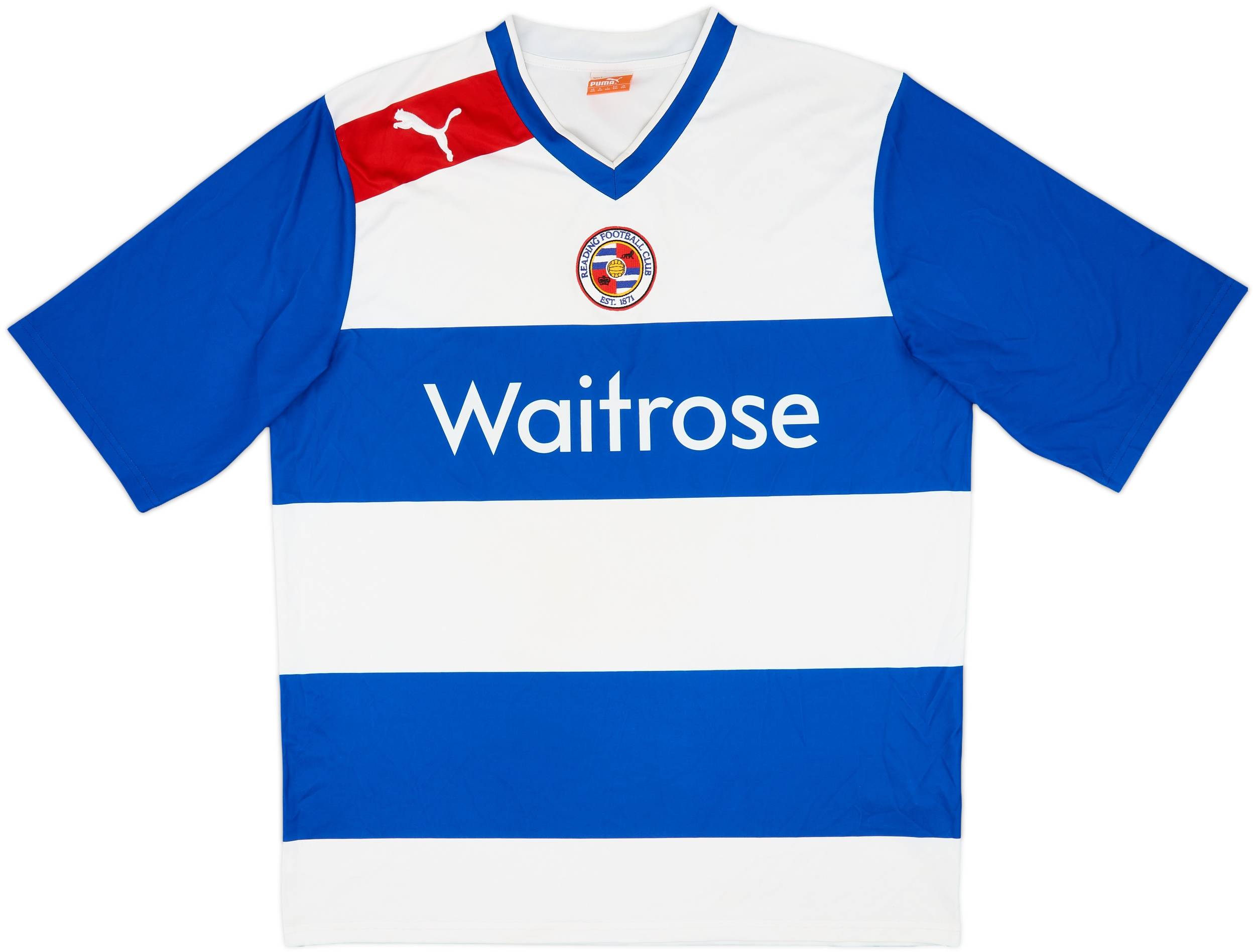 2012-13 Reading Home Shirt - 7/10 - (XXL)