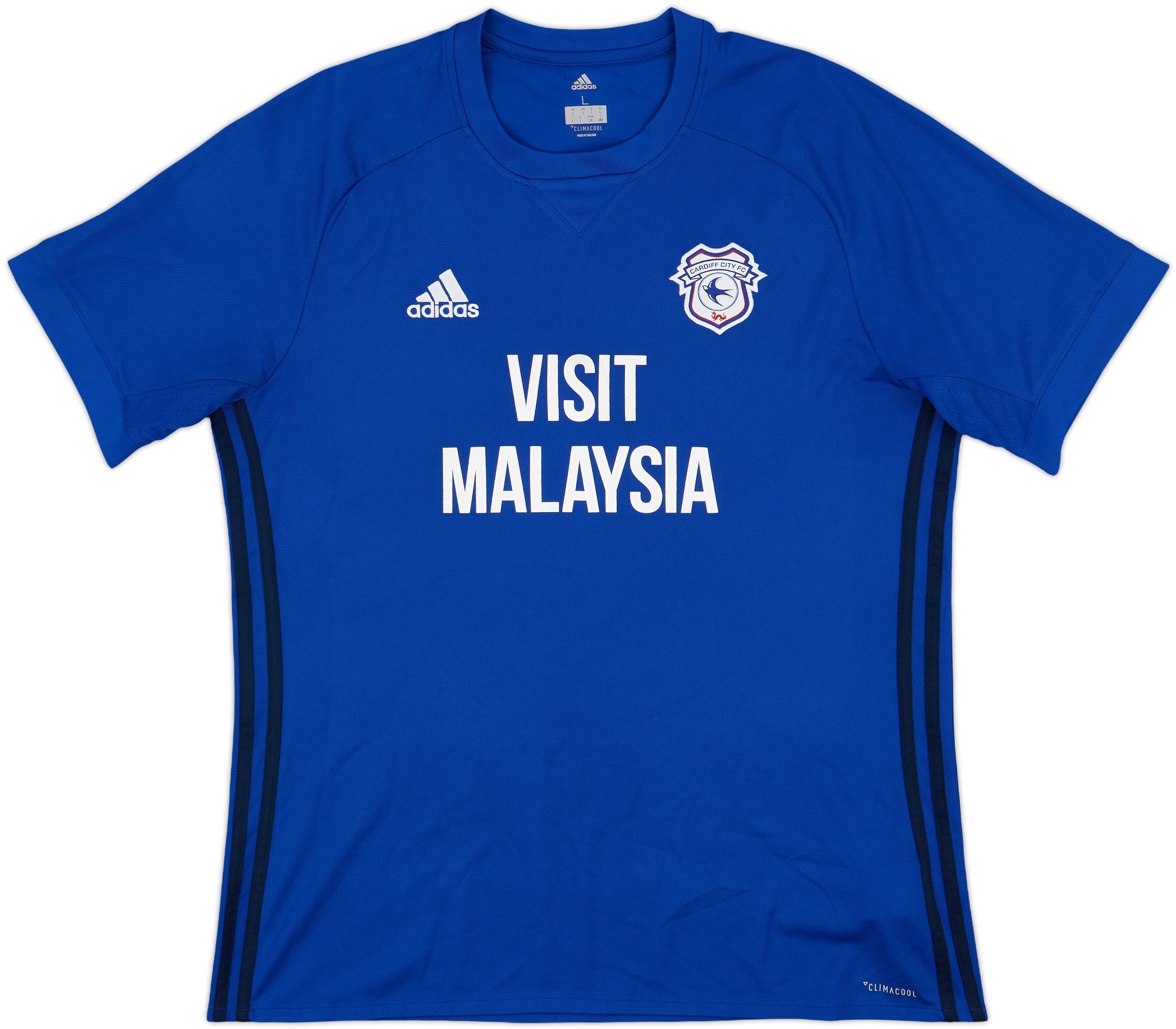 2017-18 Cardiff City Home Shirt - 10/10 - (L)