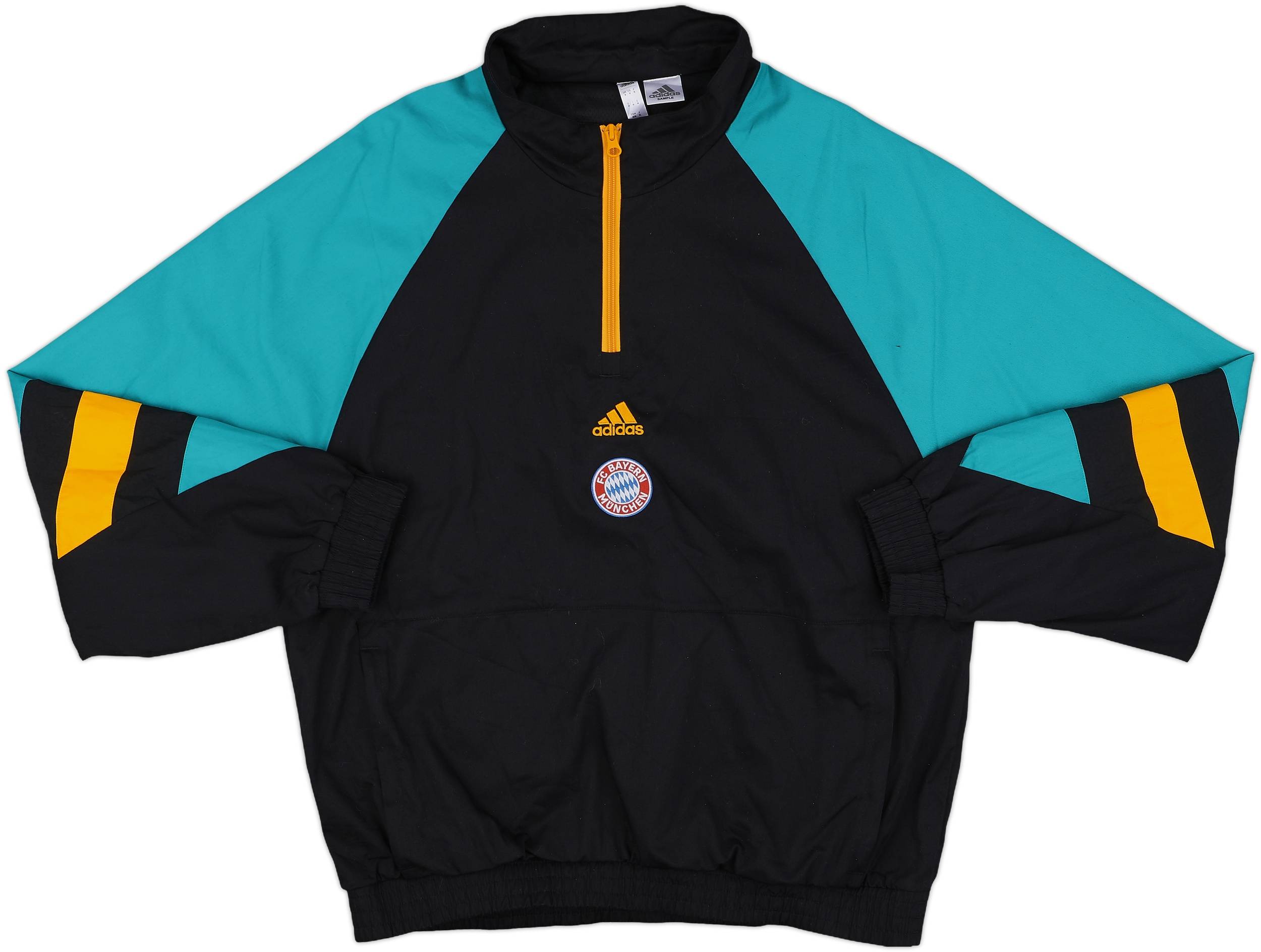 2022-23 Bayern Munich adidas Terrace Icons 1/4 Zip Drill Top - 8/10 - (M)