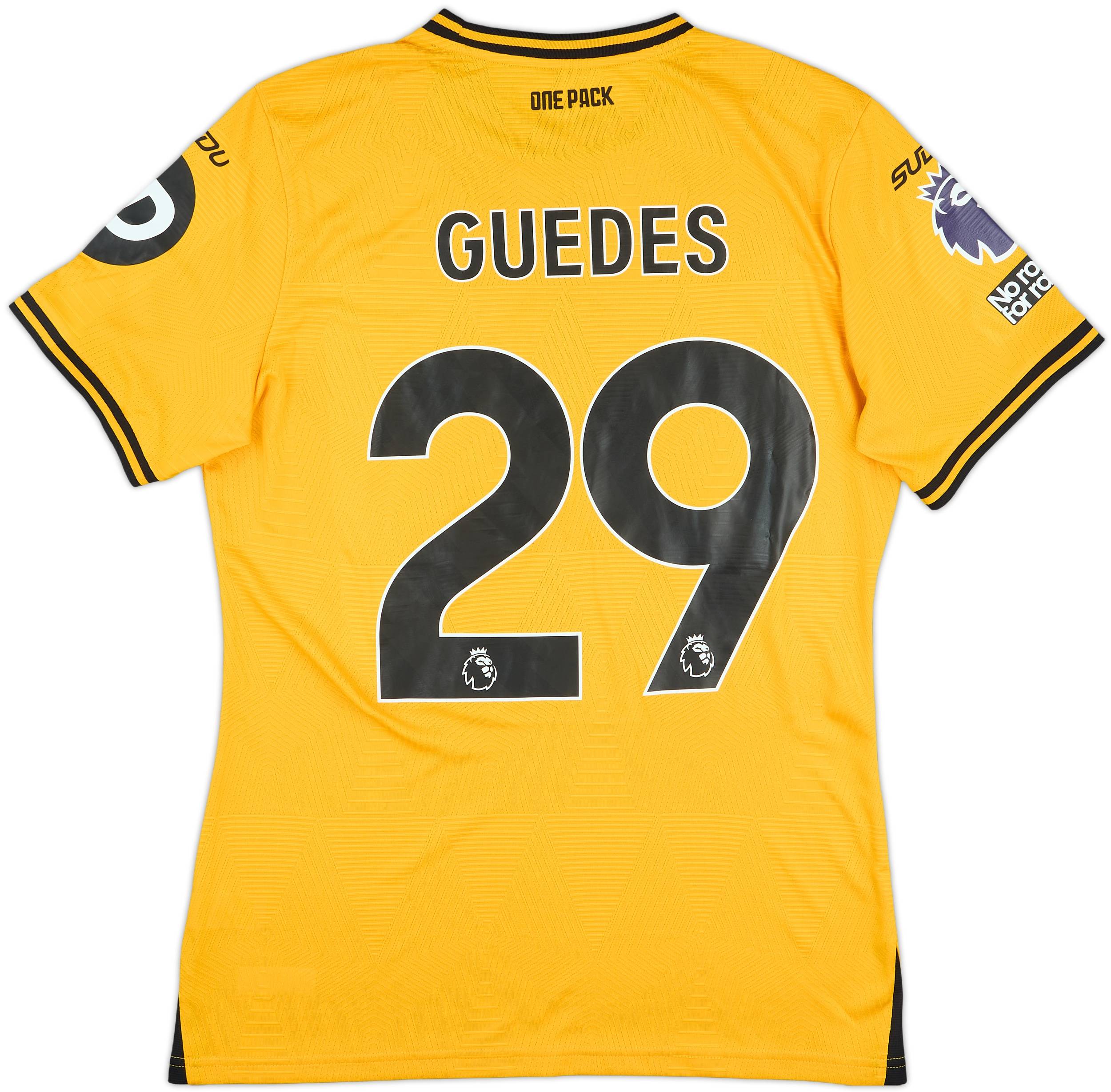 2024-25 Wolves Match Issue Home Shirt Guedes #29