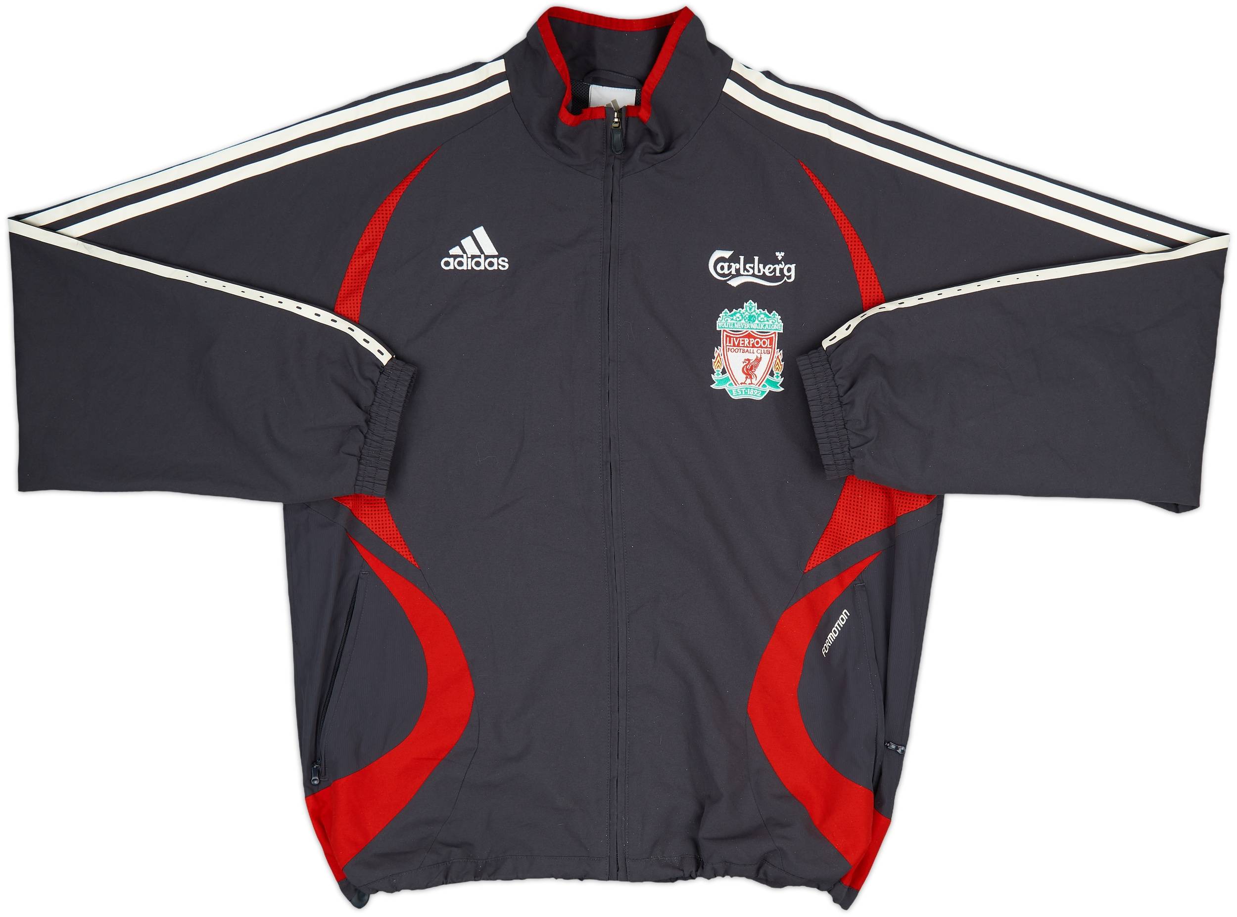 2006-07 Liverpool adidas Track Jacket - 7/10 - (M/L)
