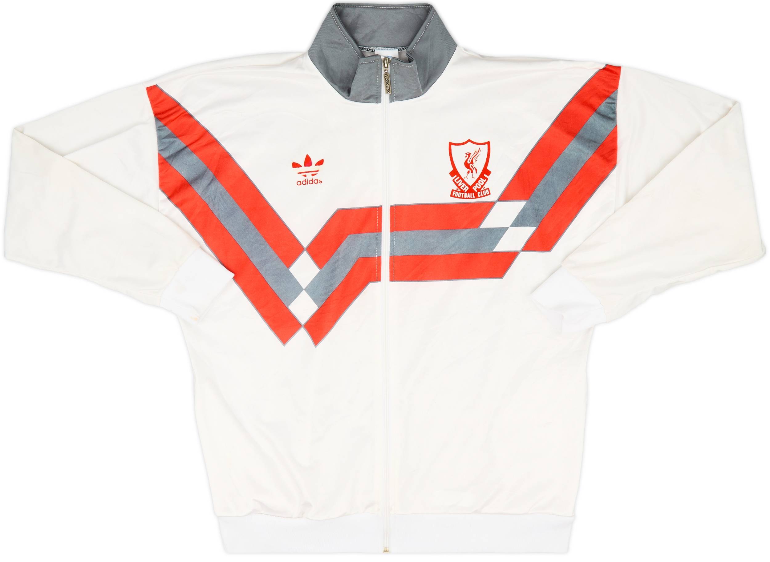 1989-90 Liverpool adidas Track Jacket - 5/10 - (L)