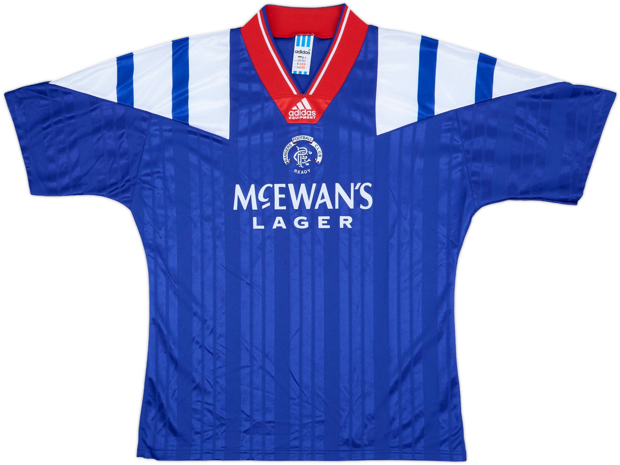 1992-94 Rangers Home Shirt - 10/10 - (L)