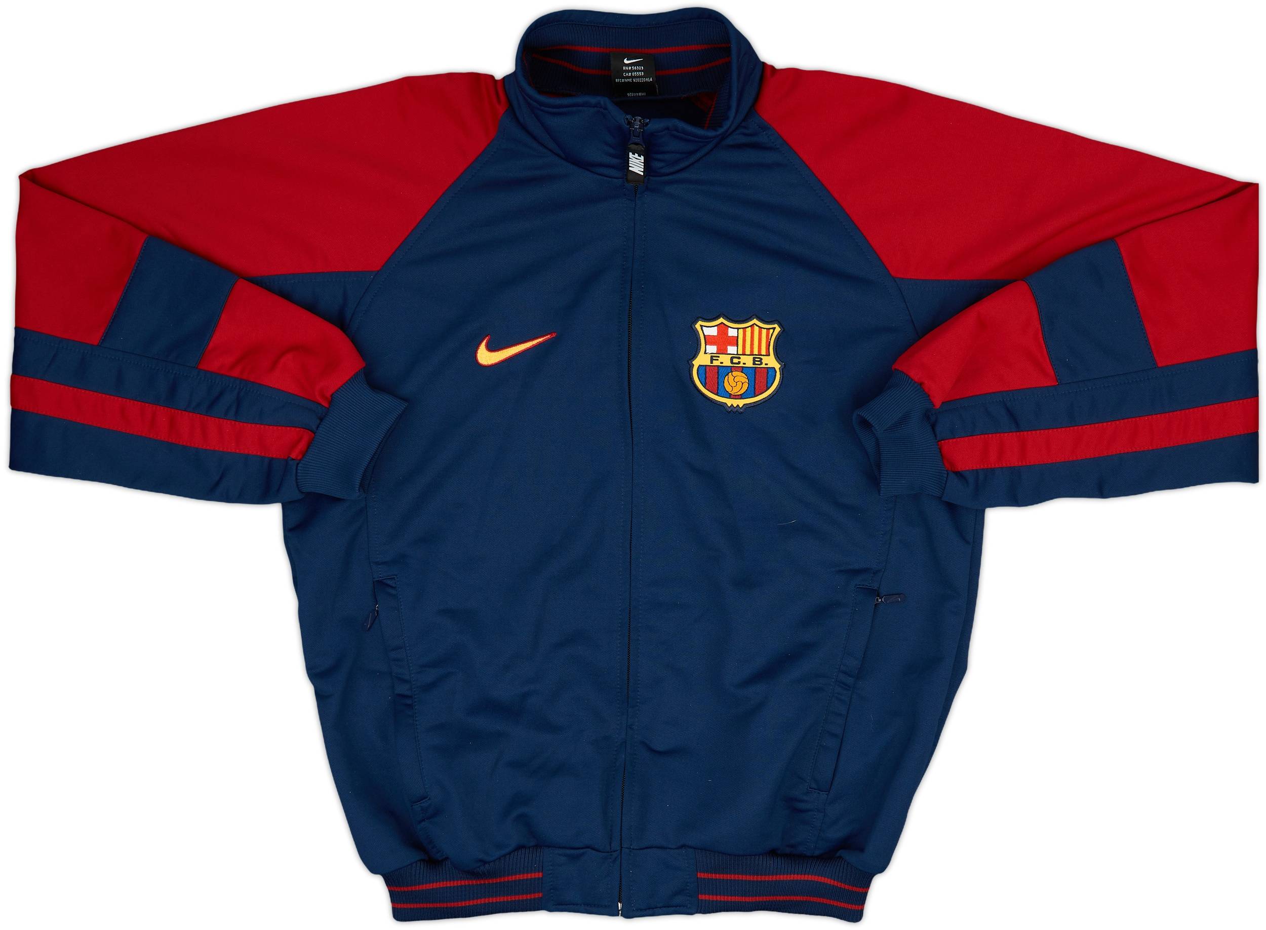 1998-99 Barcelona Nike Track Jacket - 9/10 - (S)
