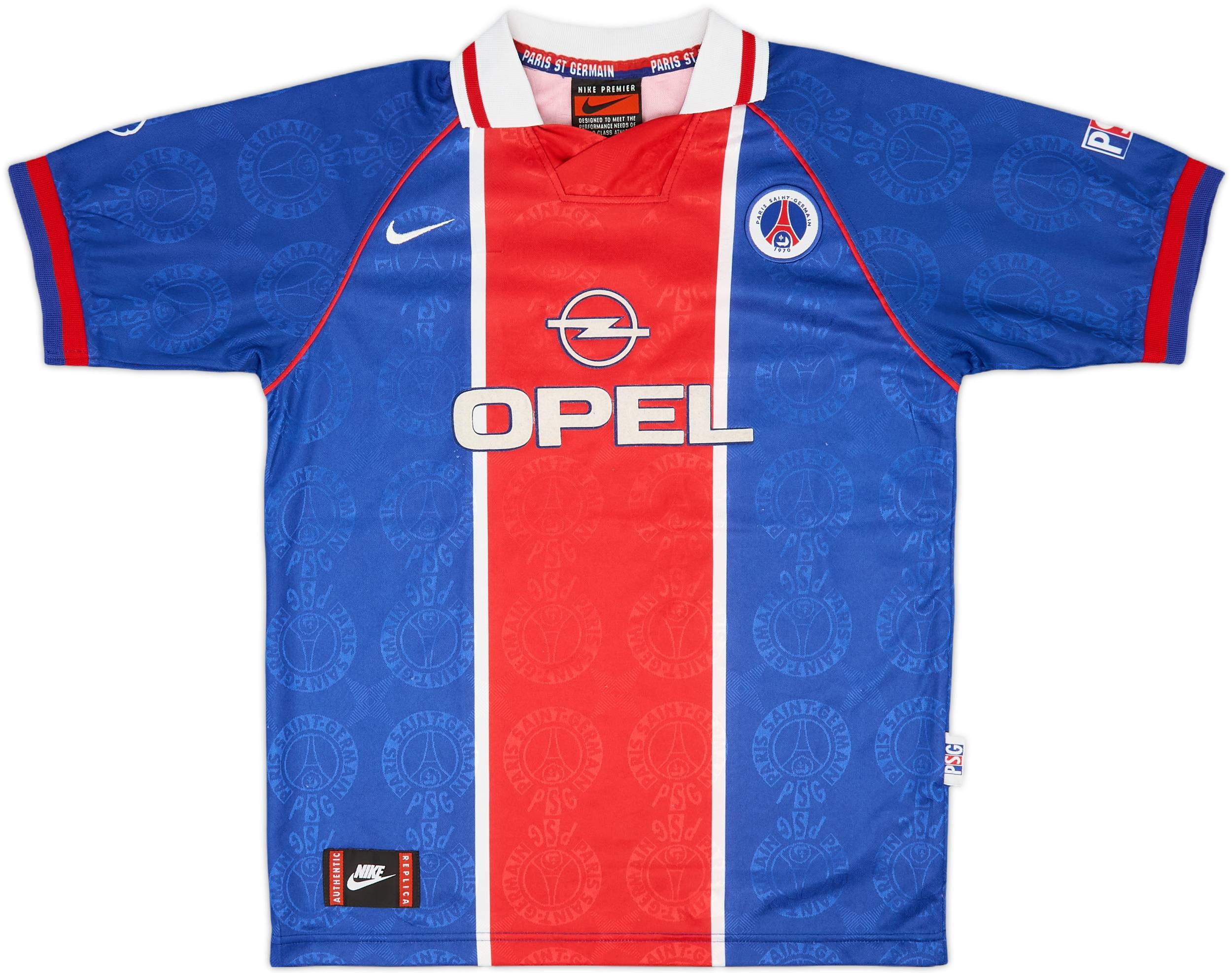 1996-97 Paris Saint-Germain Home Shirt - 8/10 - (XL.Boys)