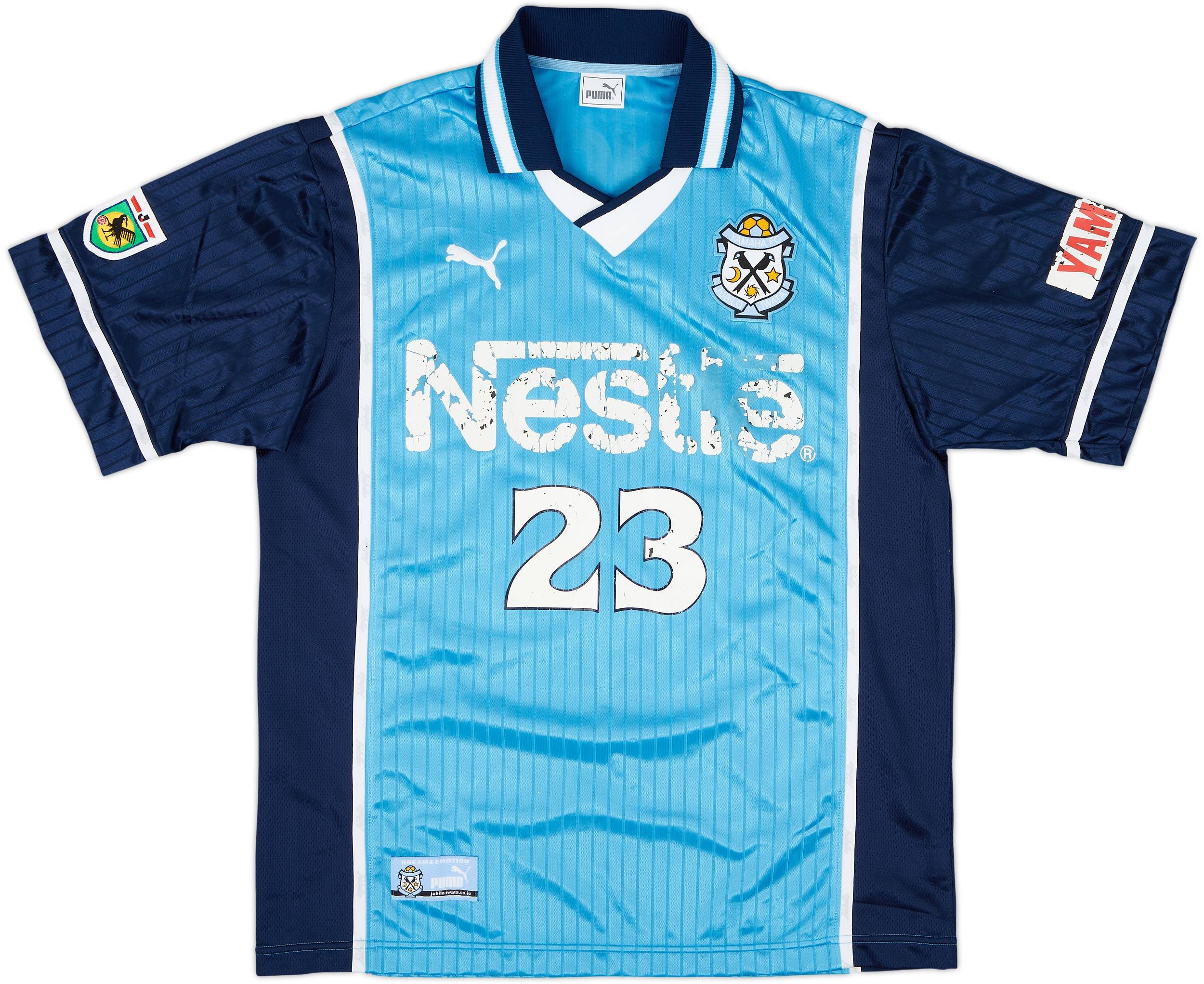 2000-01 Jubilo Iwata Home Shirt #23 - 4/10 - (L)