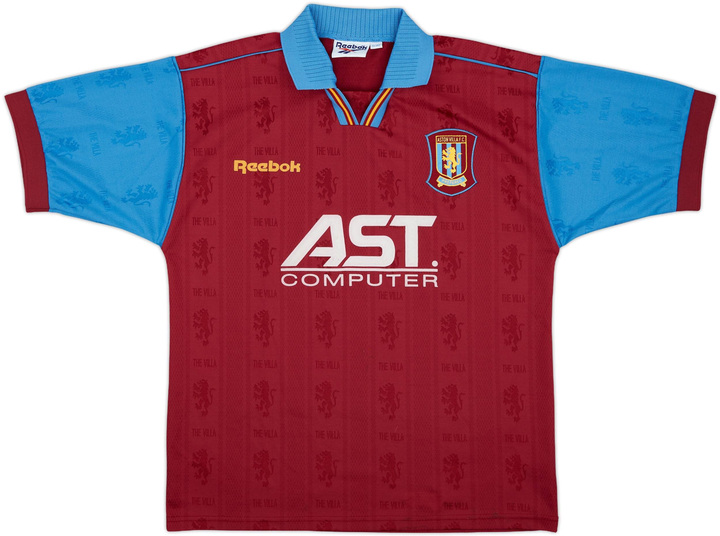 1995-97 Aston Villa Home Shirt - 9/10 - (M)