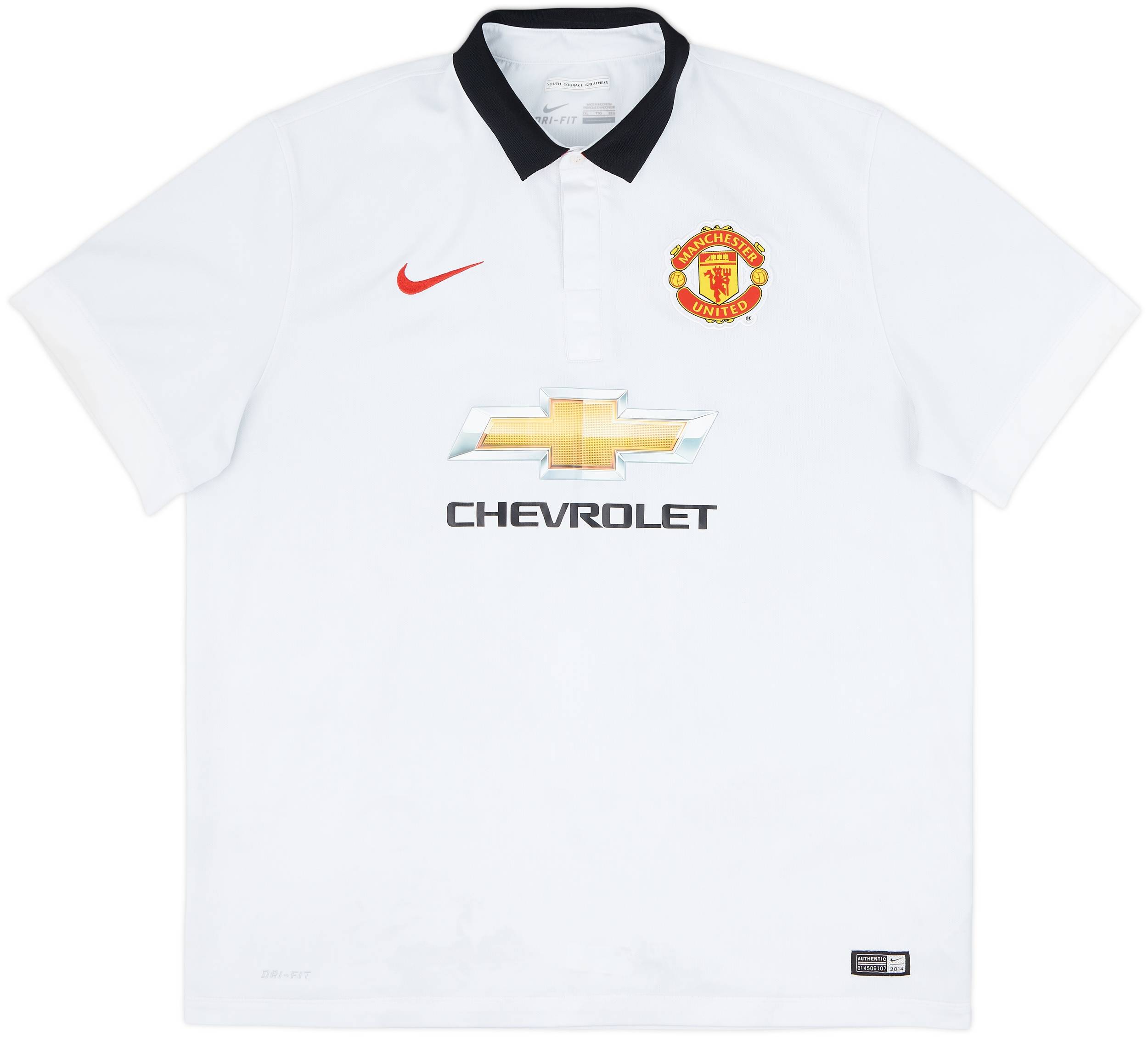 2014-15 Manchester United Away Shirt - 4/10 - (XXL)