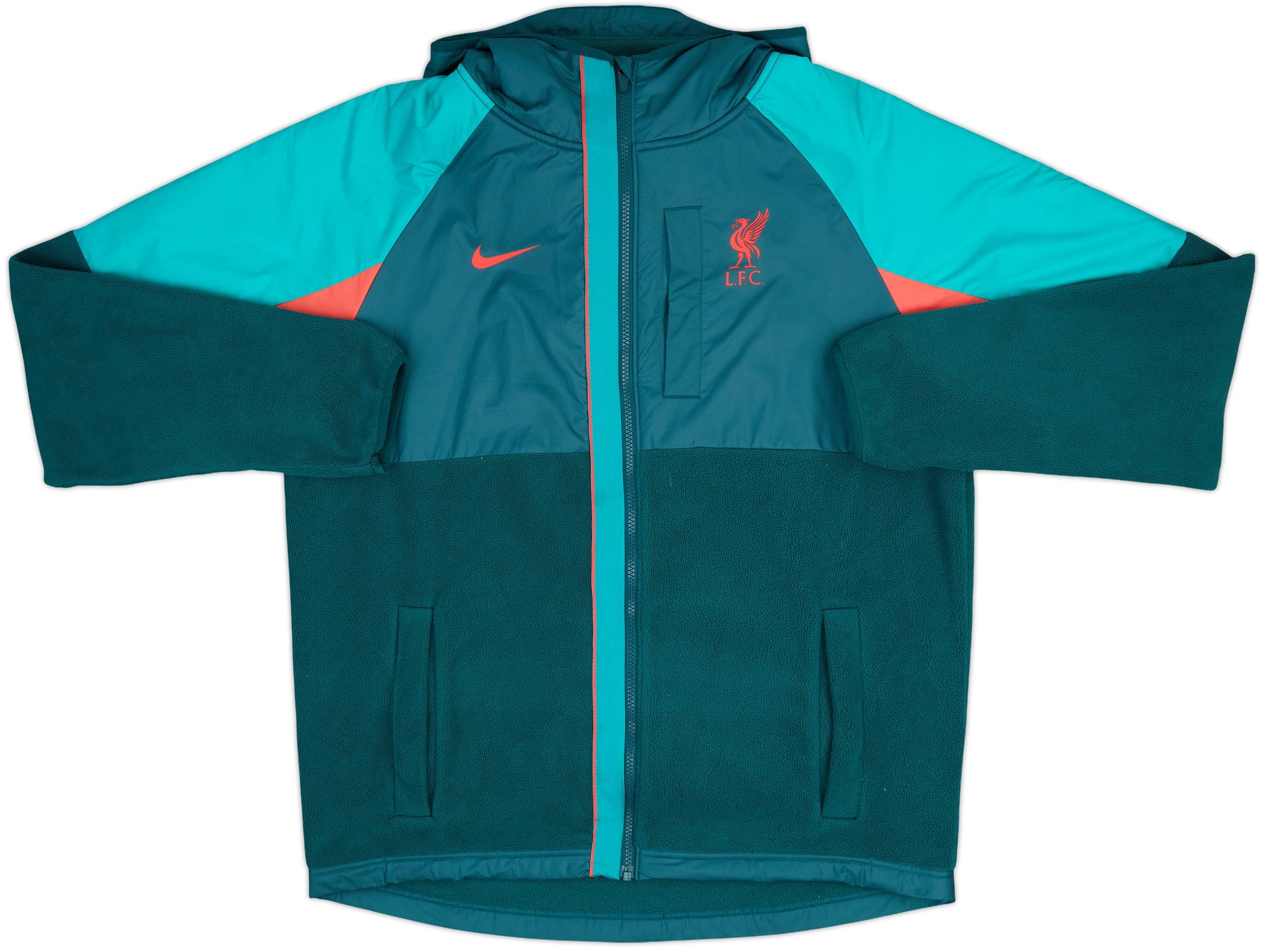 2022-23 Liverpool Nike Hooded Track Jacket - 10/10 - (L)