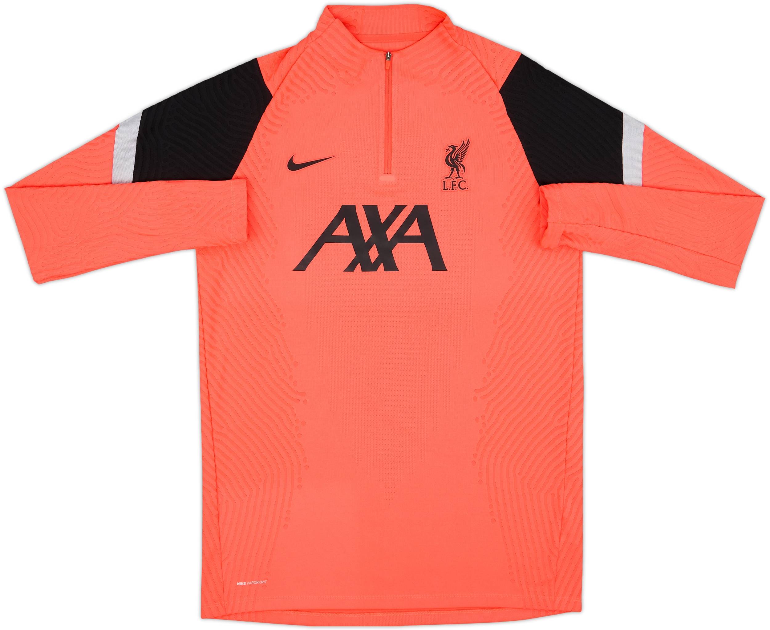 2020-21 Liverpool Nike Vaporknit 1/4 Zip Training Top - 10/10 - (L)