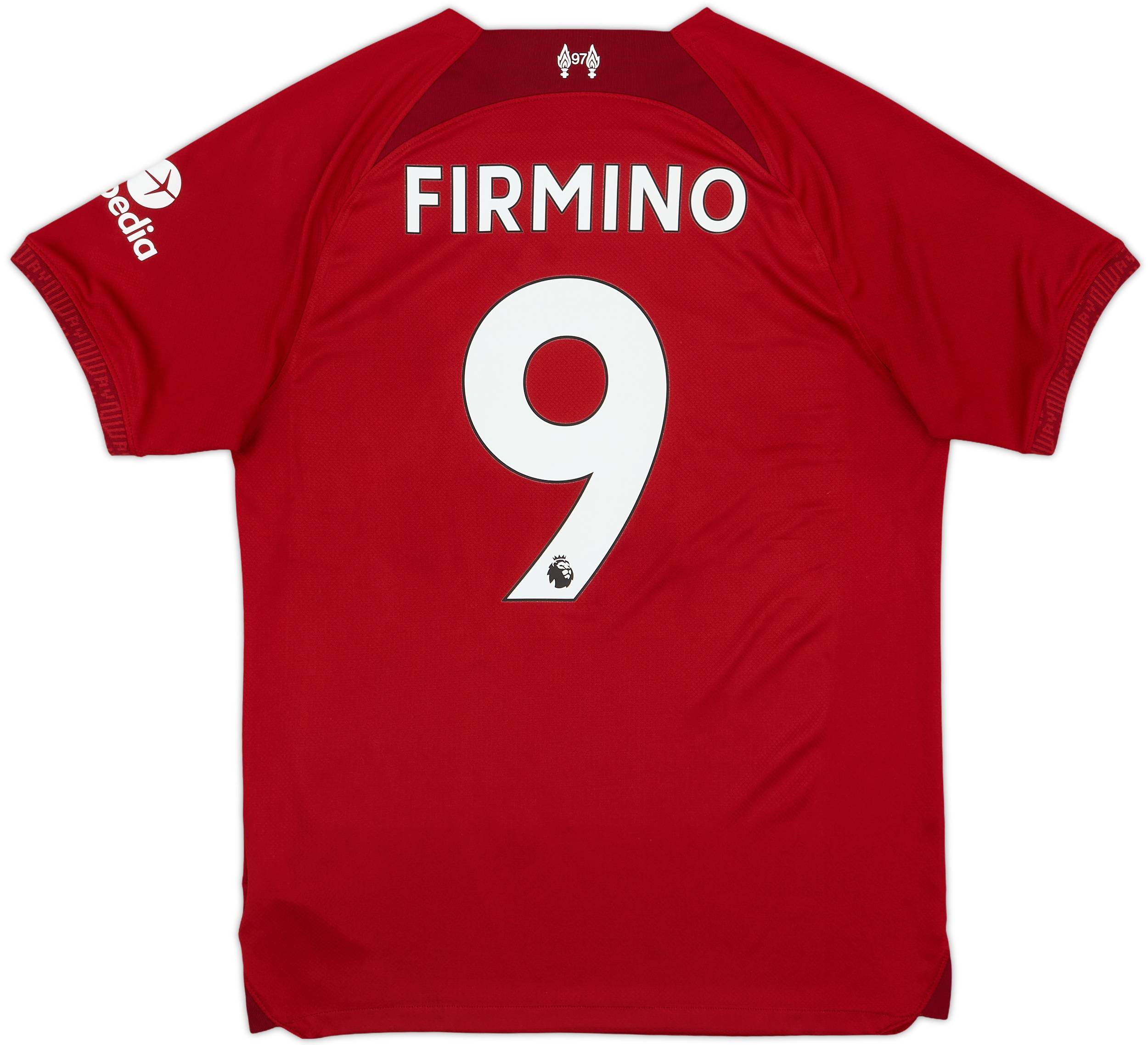 2022-23 Liverpool Home Shirt Firmino #9 - 9/10 - (M)