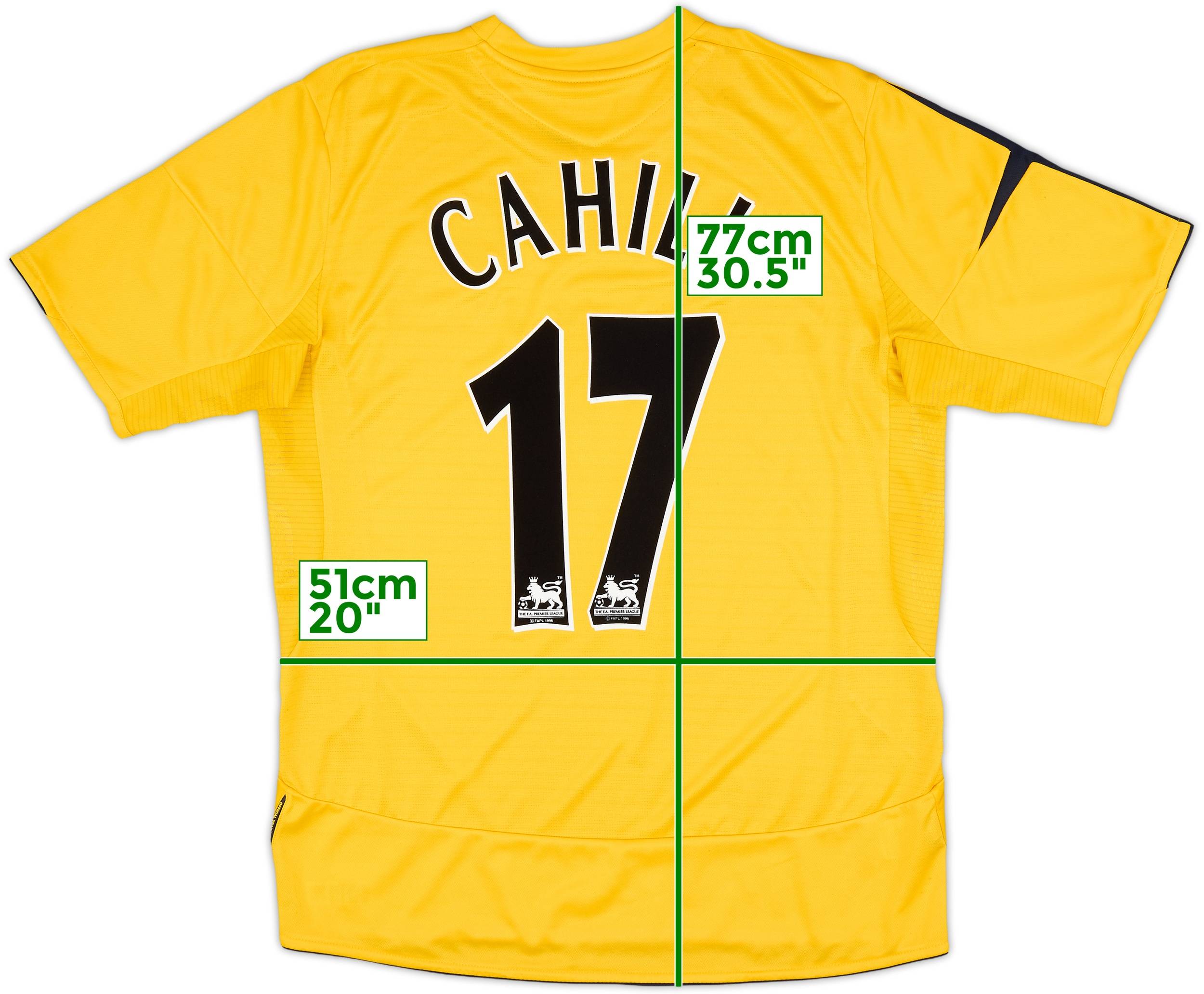 2005-06 Everton Third Shirt Cahill #17 - 7/10 - (L)