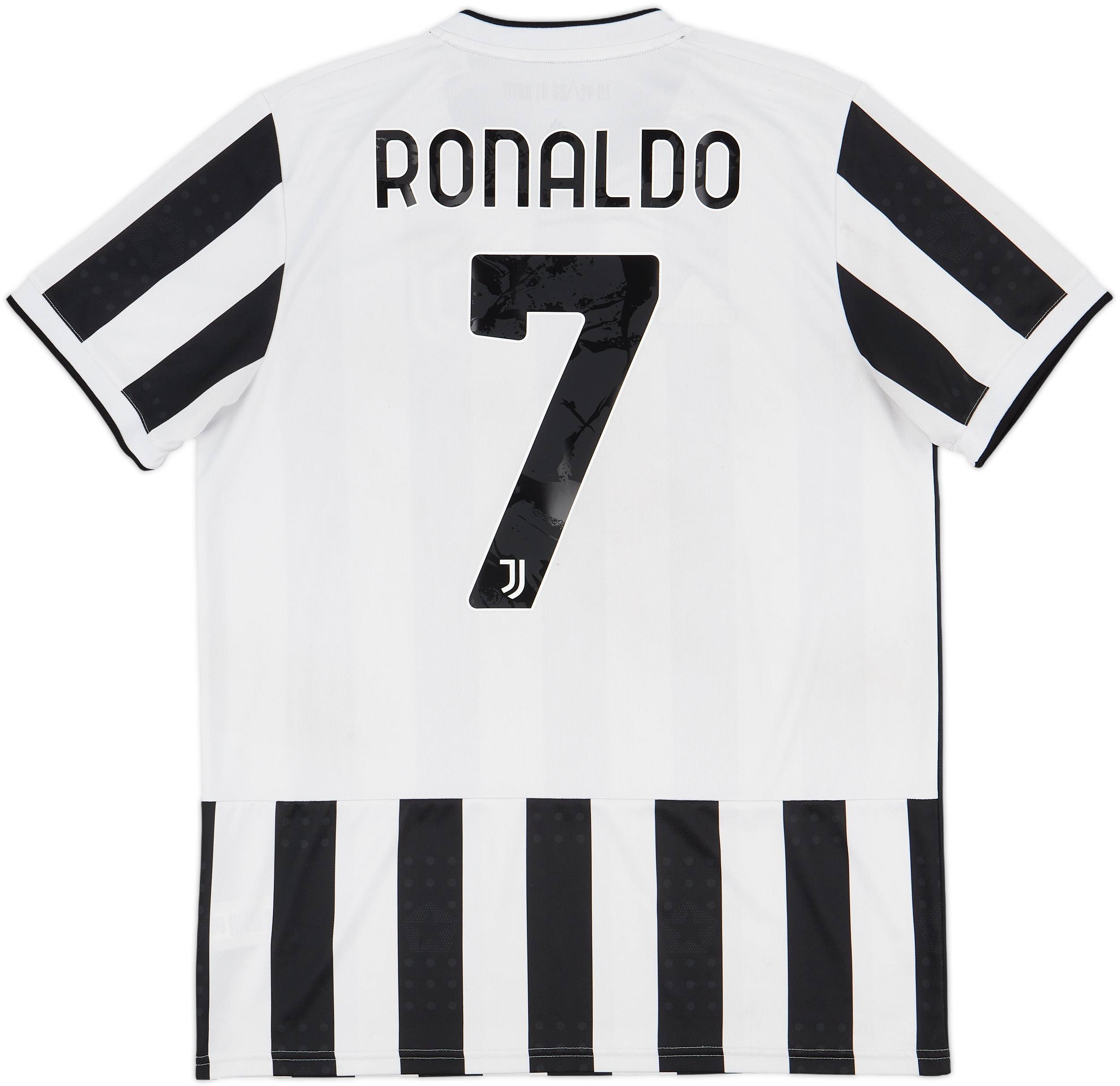 2021-22 Juventus Home Shirt Ronaldo #7 - 7/10 - (L)