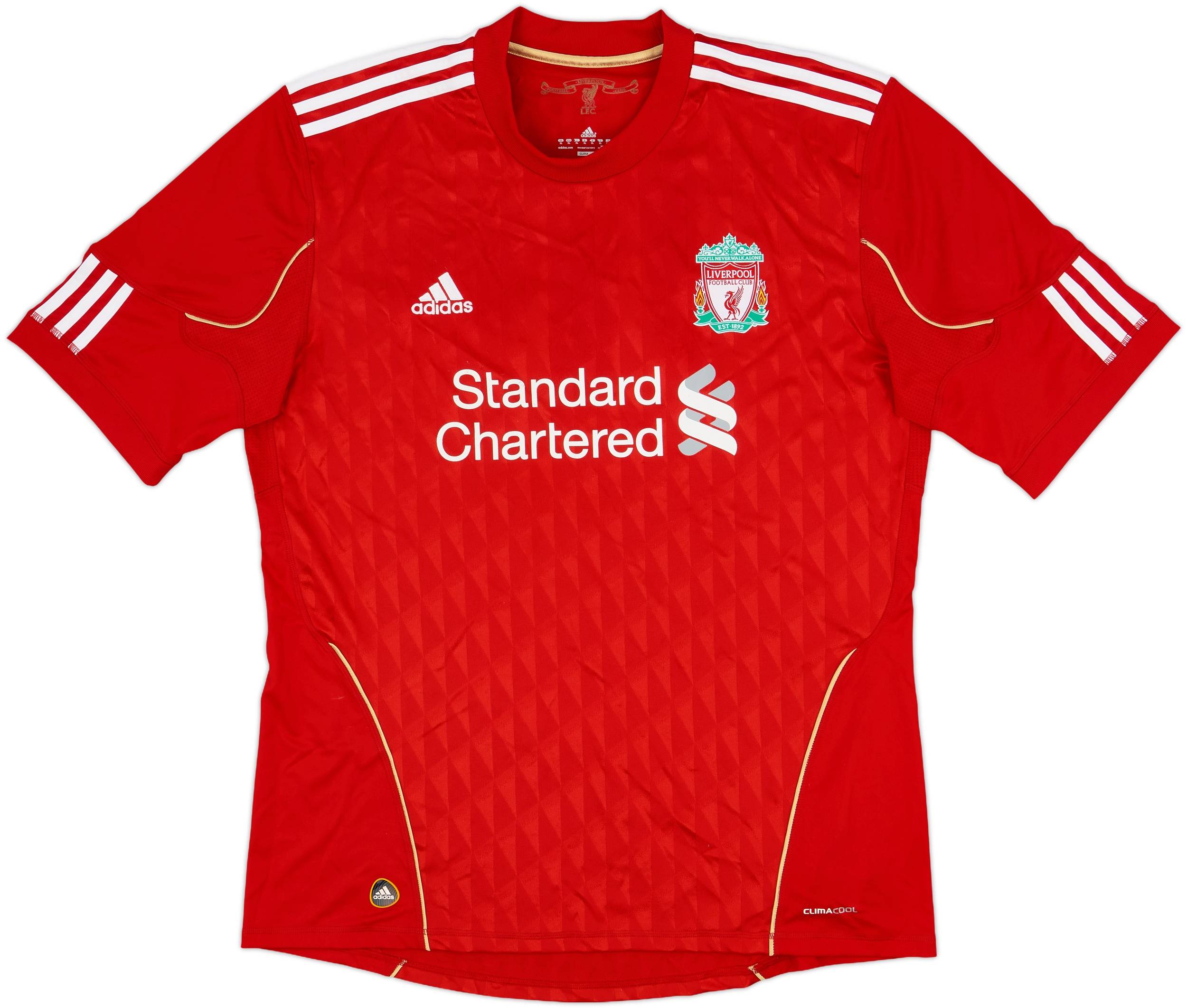 2010-12 Liverpool Home Shirt Torres #9 - 9/10 - (XL)