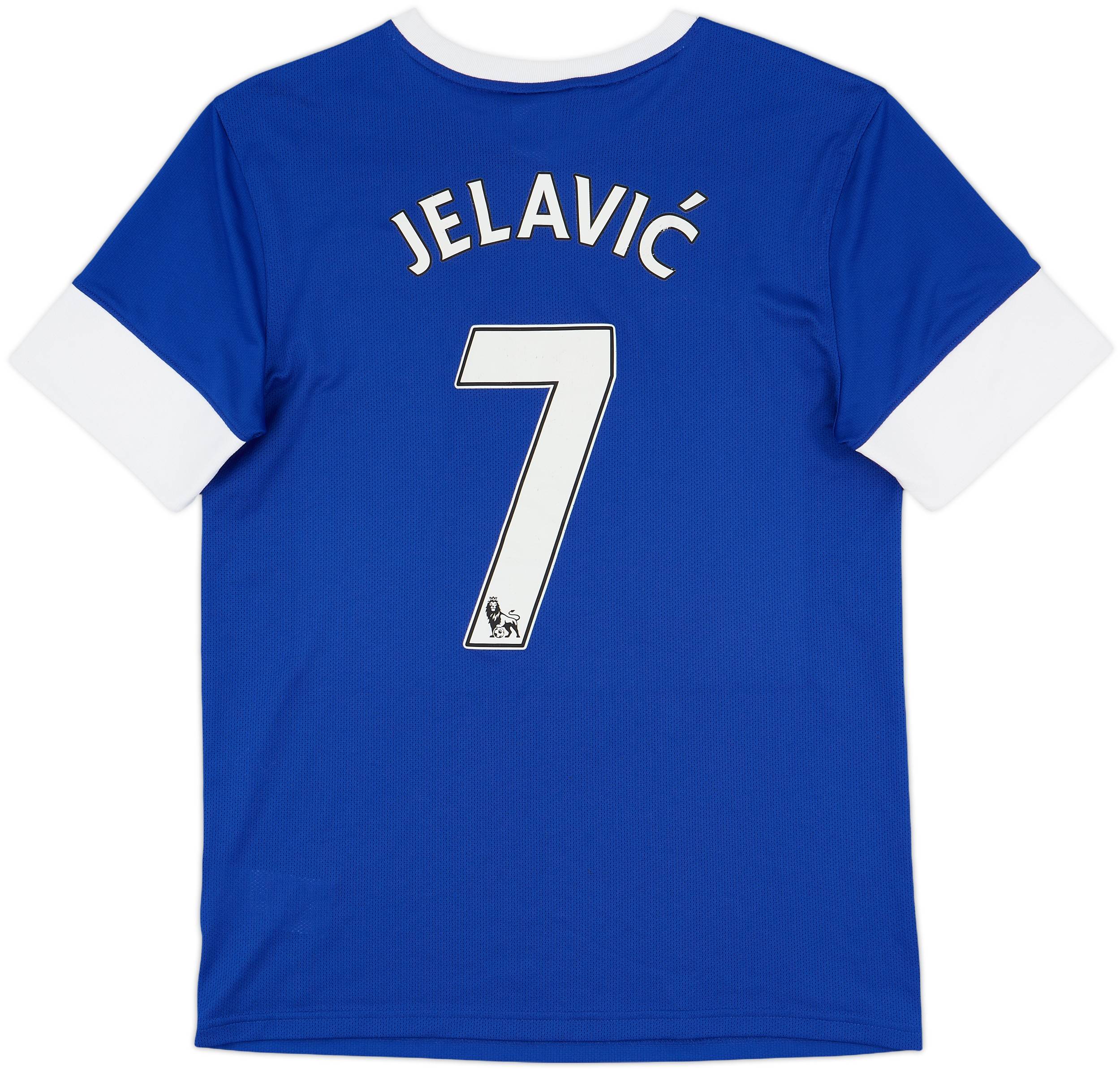 2012-13 Everton Home Shirt Jelavic #7 - 8/10 - (M)