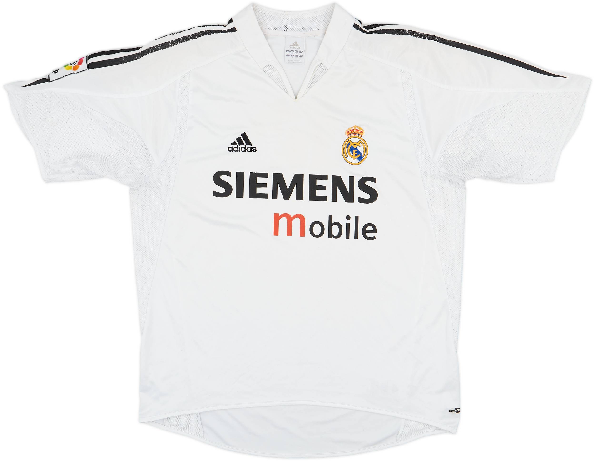 2004-05 Real Madrid Home Shirt - 4/10 - (L)