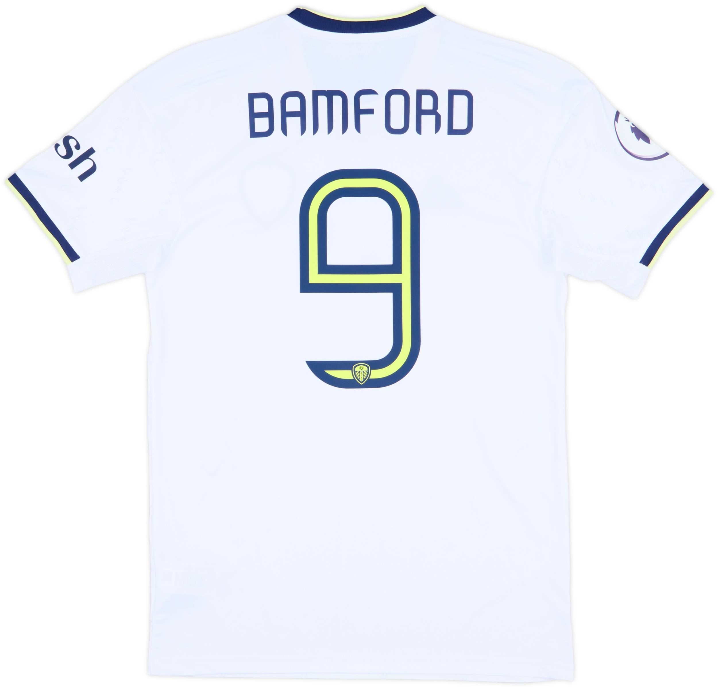 2022-23 Leeds United Home Shirt Bamford #9 - 9/10 - (S)