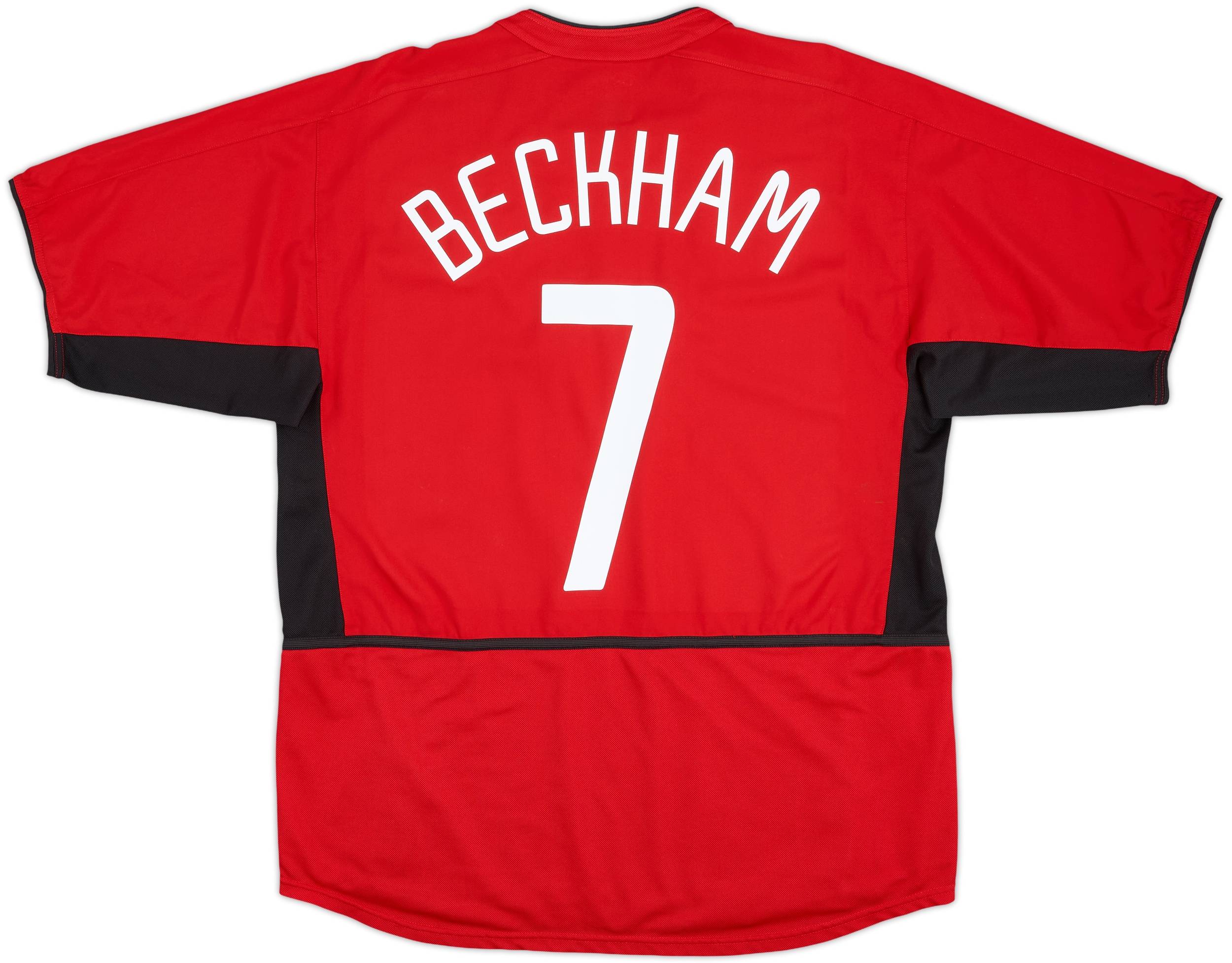 Nike Manchester United Beckham 7 シャツ　マンU 2002-2003 Manchester United Nike Home Shirt #7 David Beckham Rare