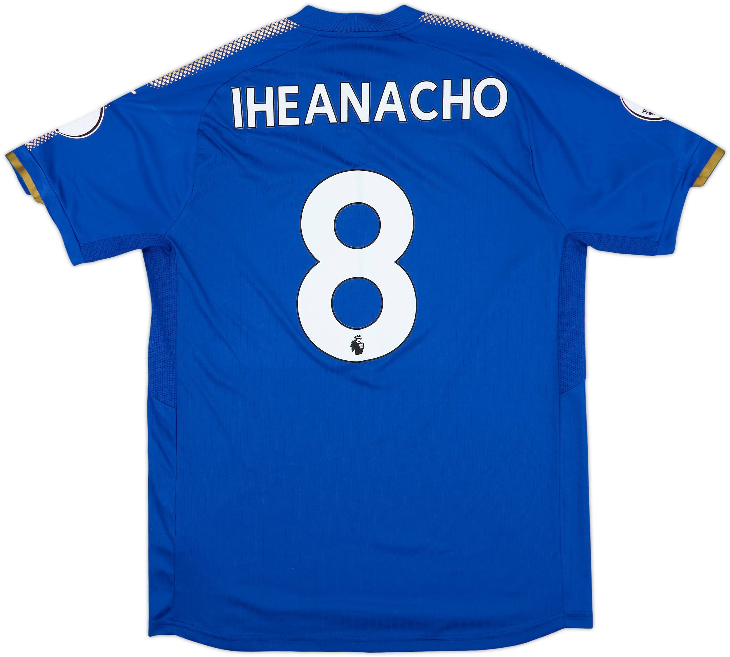 2017-18 Leicester Home Shirt Iheanacho #8 - 10/10 - (L)