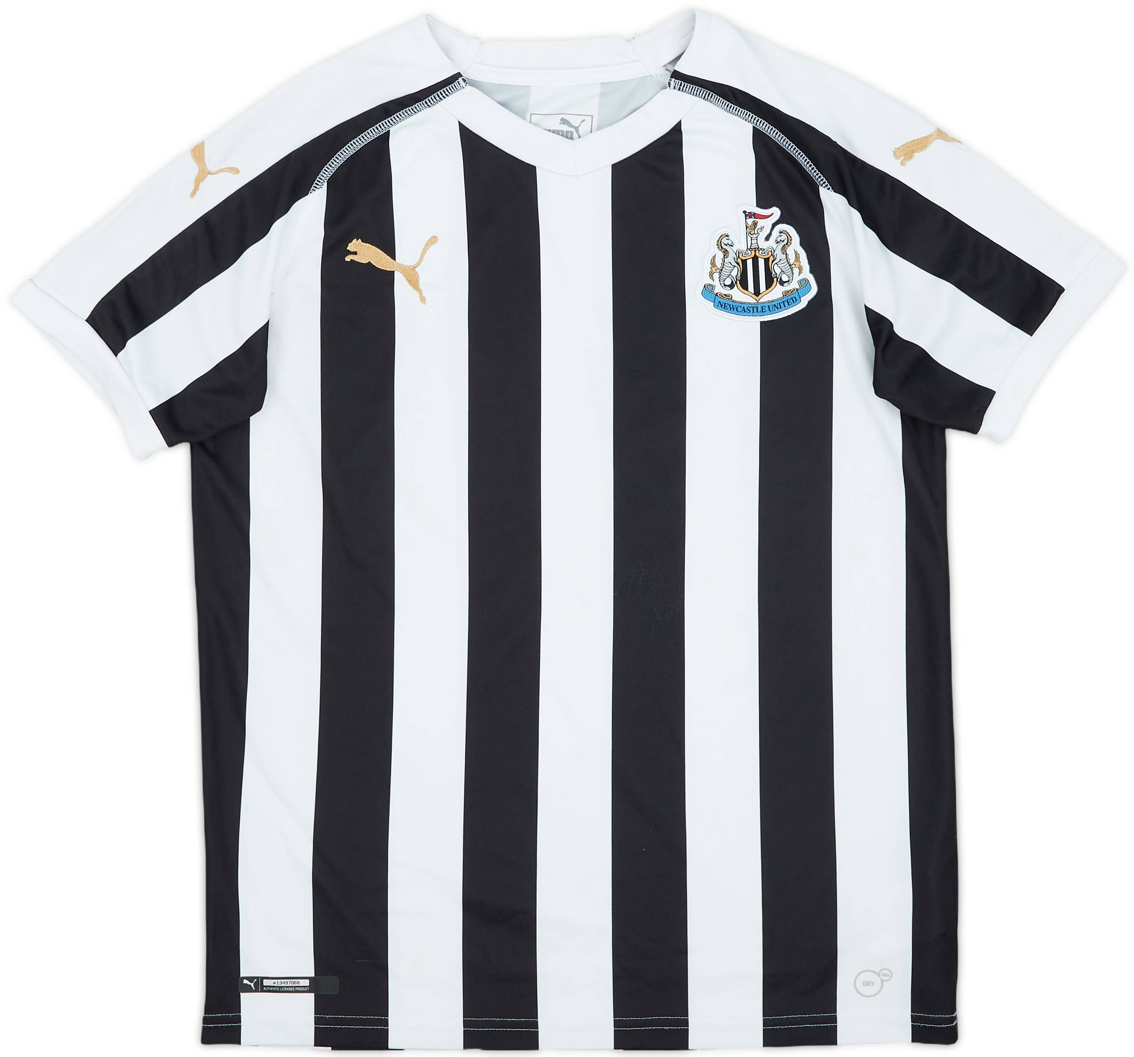 2018-19 Newcastle Home Shirt - 8/10 - (L.Boys)