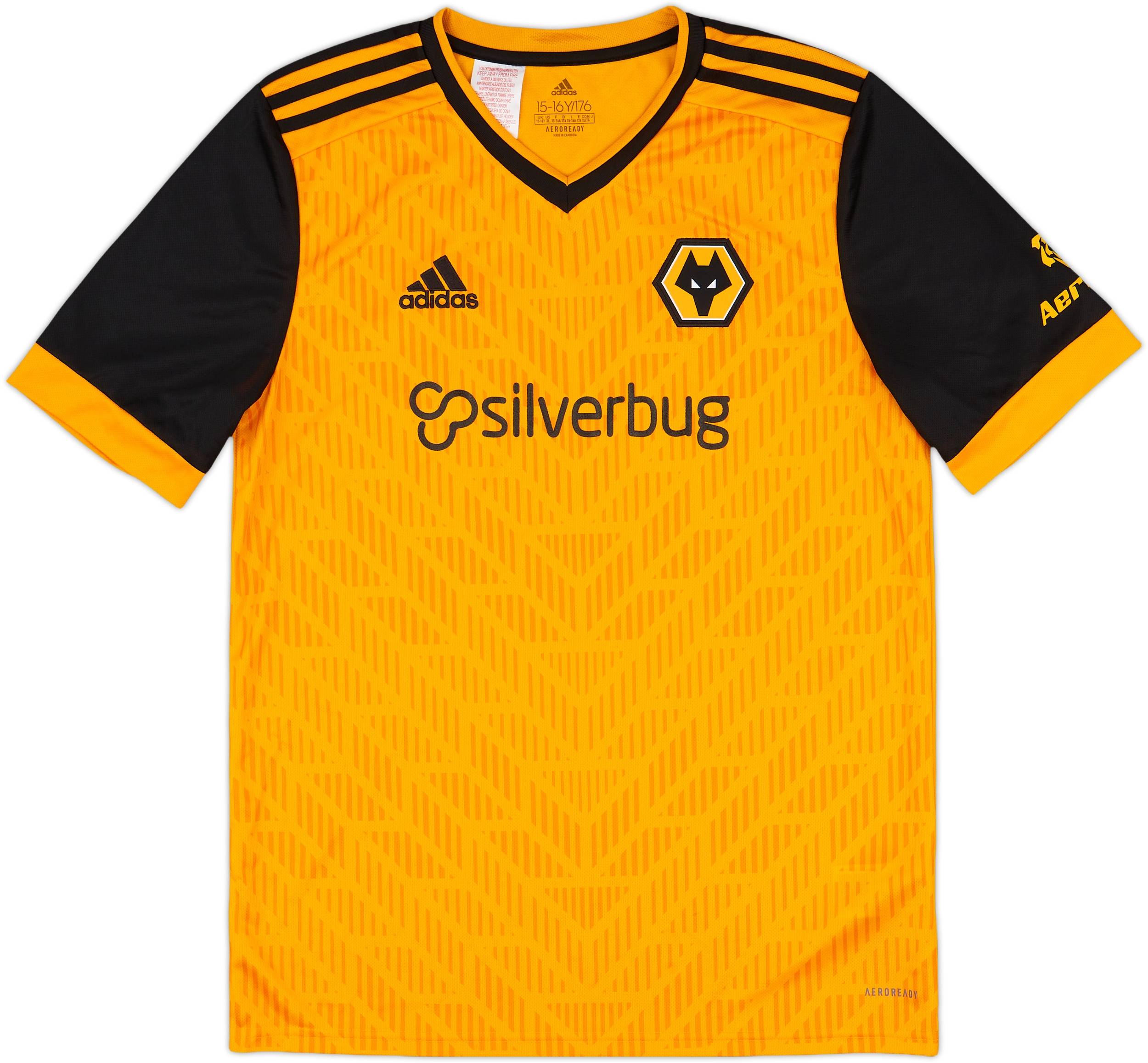 2020-21 Wolves Home Shirt - 7/10 - (XL.Boys)